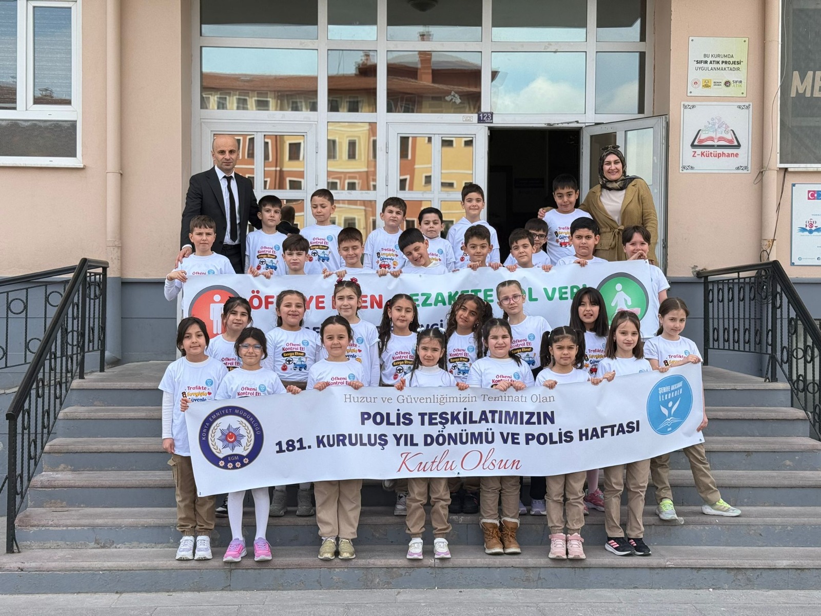 Konya’da Miniklerden Büyük Mesaj: “Öfkeye Fren, Nezakete Yol Ver”