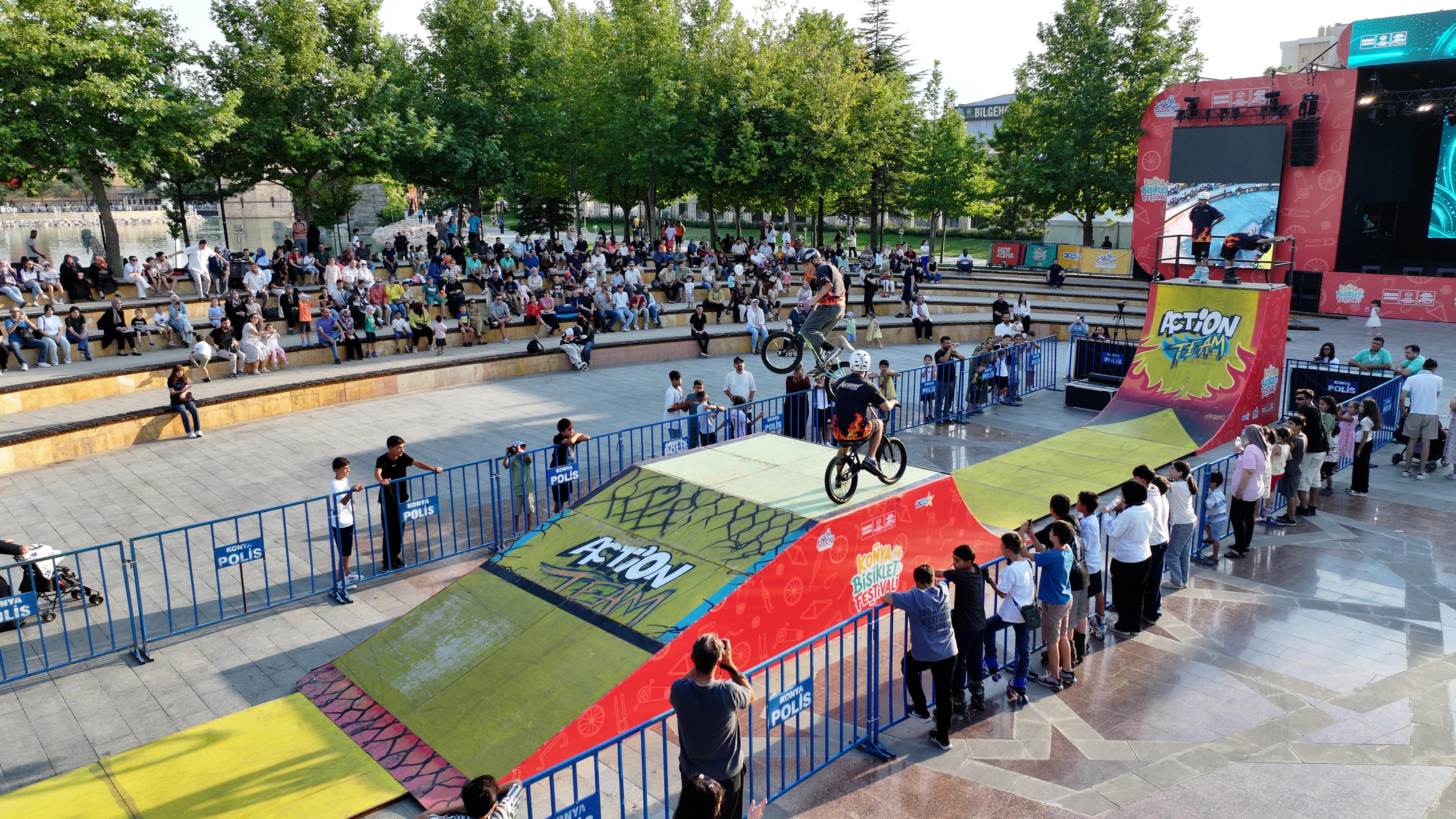 Avrupa Bisiklet Başkenti Konya'da “Bisiklet Festivali” Heyecanı Sona Erdi