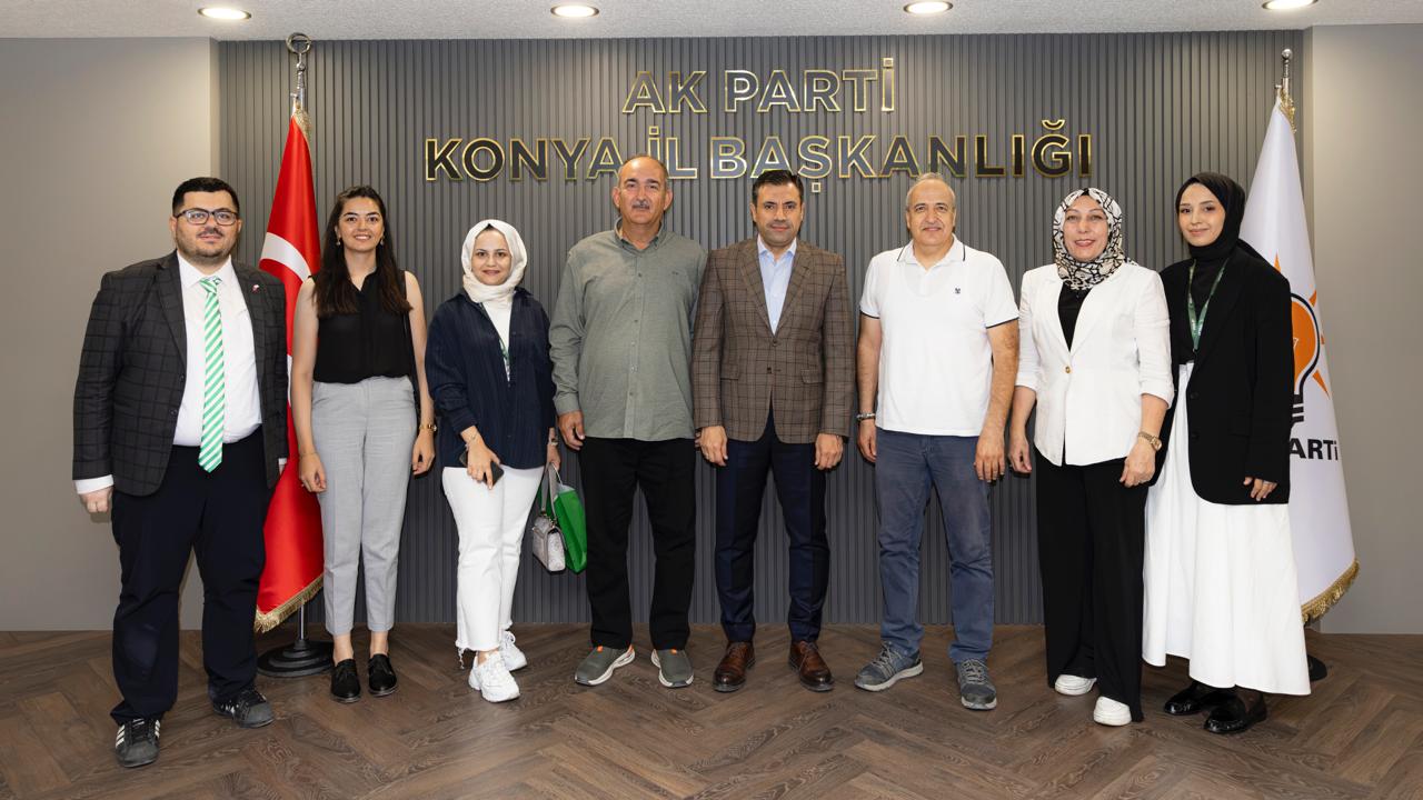 Yeşilay Konya Şubesinden Siyasi Partilere Ziyaret