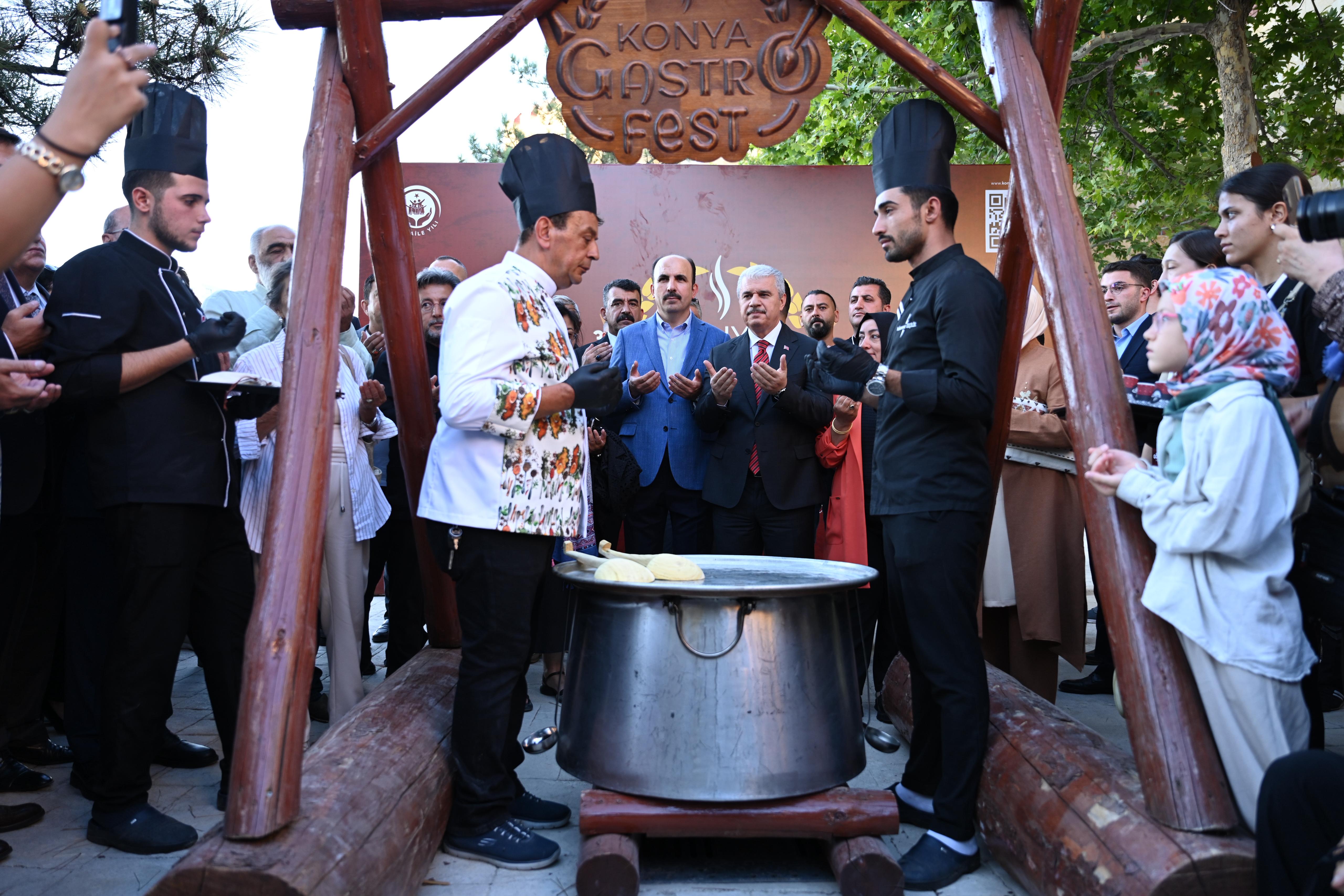 3. Konya Gastronomi Festivali Büyük Bir Çoşkuyla Başladı