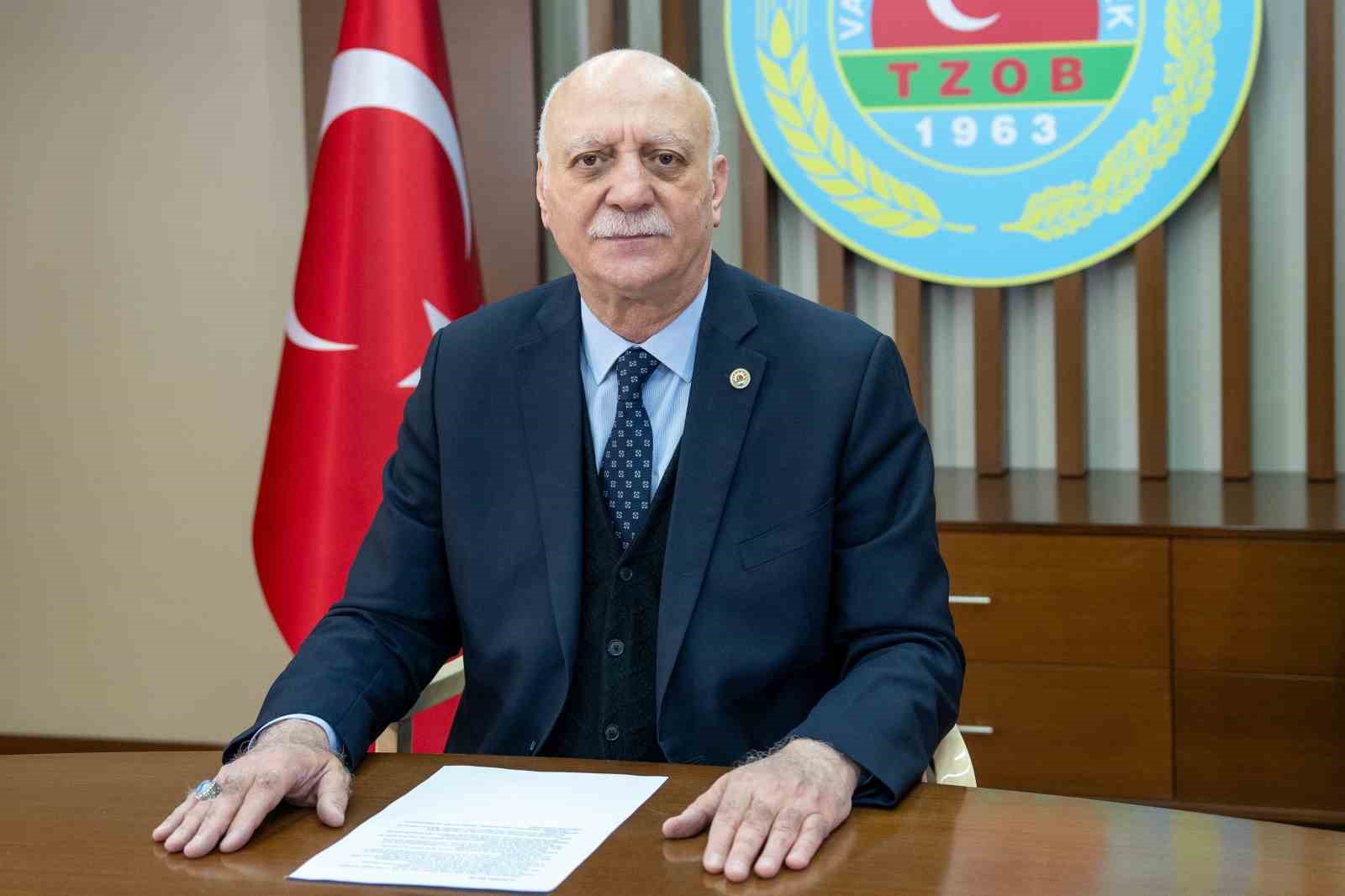 TZOB Başkanı Bayraktar: "Açıklanan alım fiyatlarındaki artış oranları, enflasyon oranının altında kaldı"