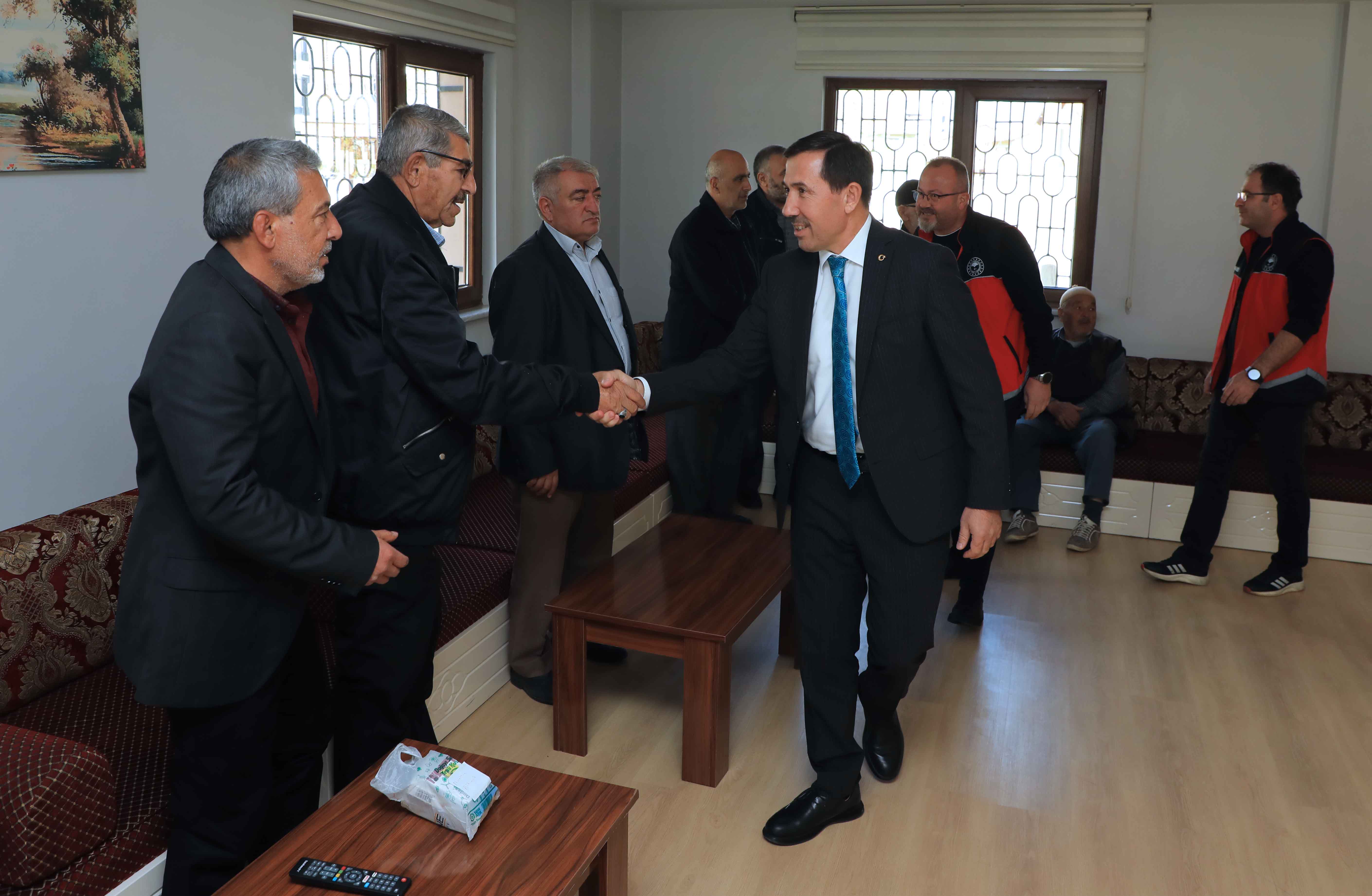 Başkan Kılca Çimenlik Emekli Konağını Ziyaret Etti