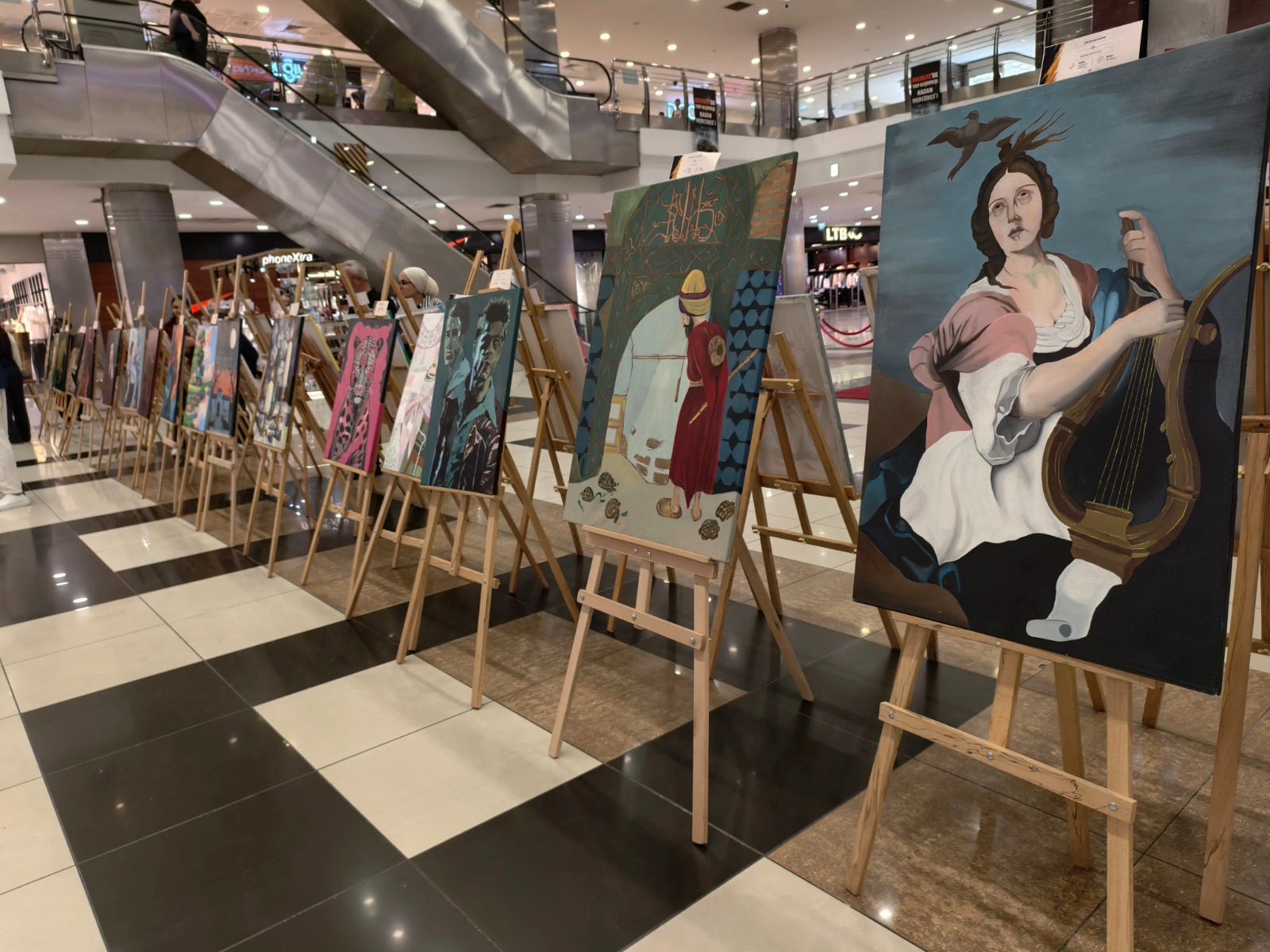 Çumra’dan Konya’ya Uzanan Sanat Köprüsü: Gençlerin İç Dünyası “Spectrum” Sergisinde Hayat Buldu