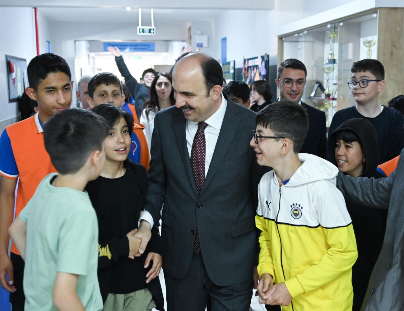 Başkan Altay 3 Farklı Okulda Öğrencilerle Buluştu