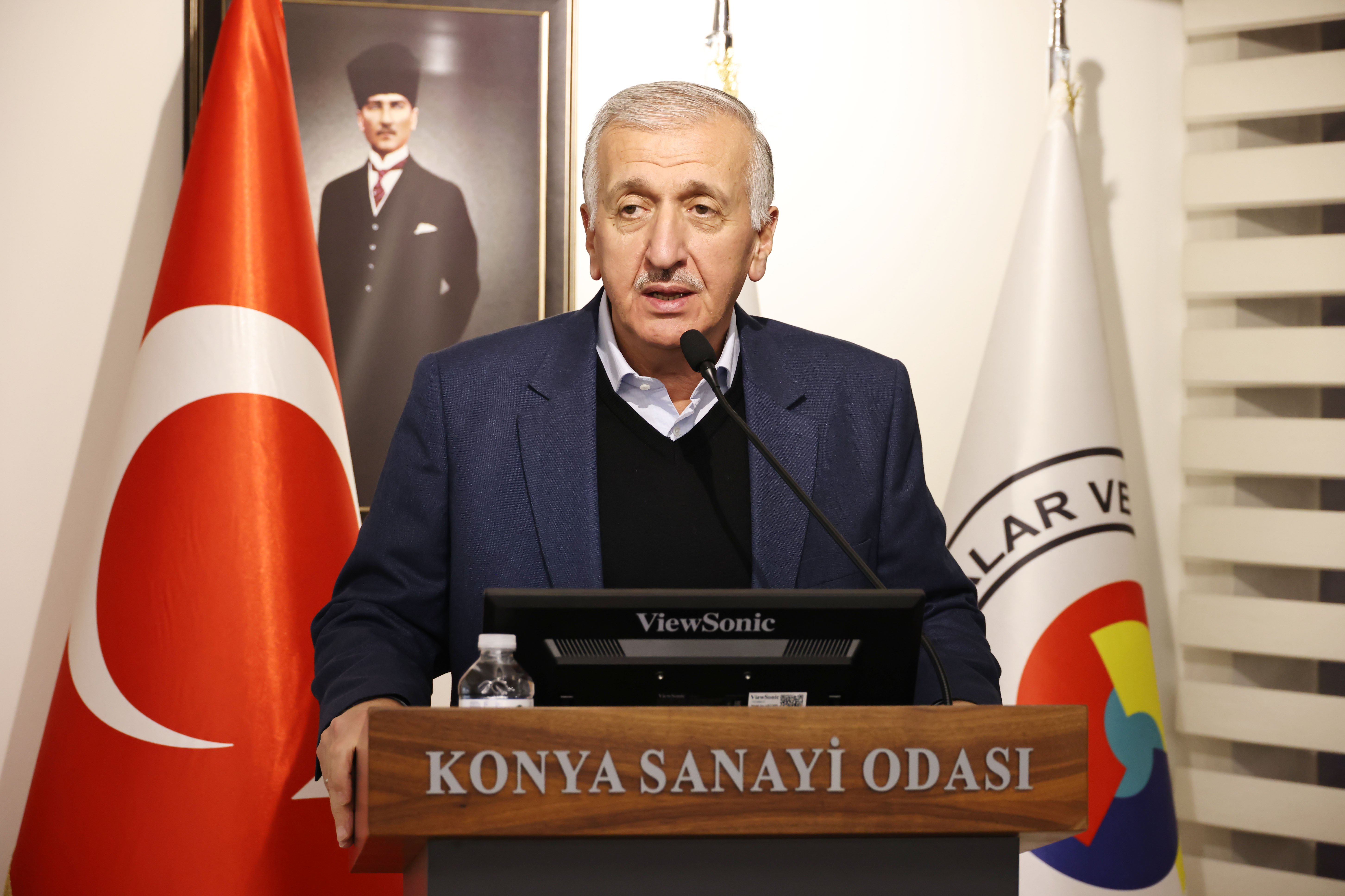 Başkan Büyükeğen : "Konya Sanayisi Zor Şartlara Rağmen İhracat Direncini Korudu"