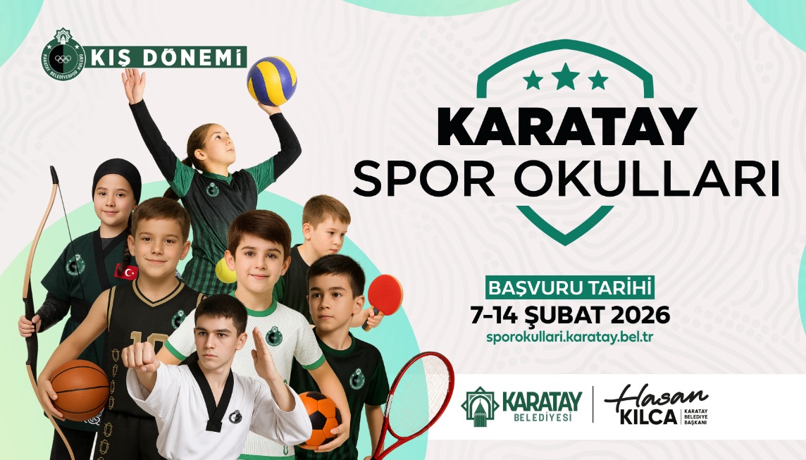 Karatay Kış Spor Okulları'nda 2.Dönem Kayıtları Başlıyor