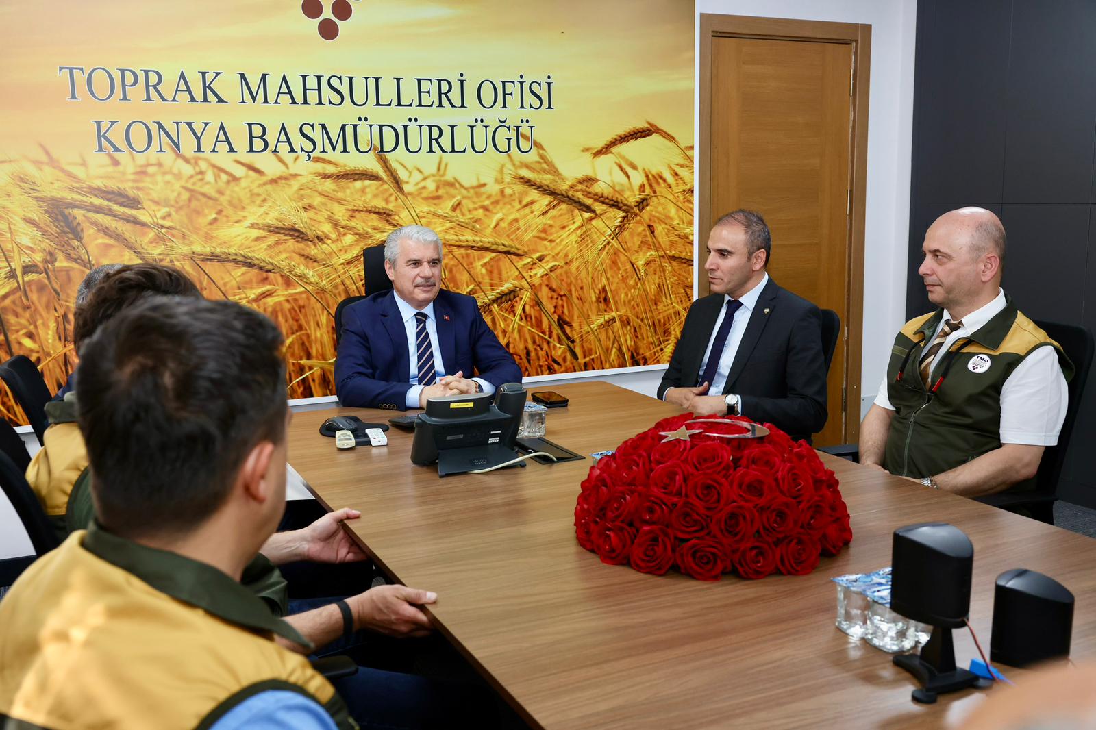 Konya Valisi İbrahim Akın’dan TMO Konya Başmüdürlüğü’ne Hububat Alım Dönemi Öncesi Ziyaret