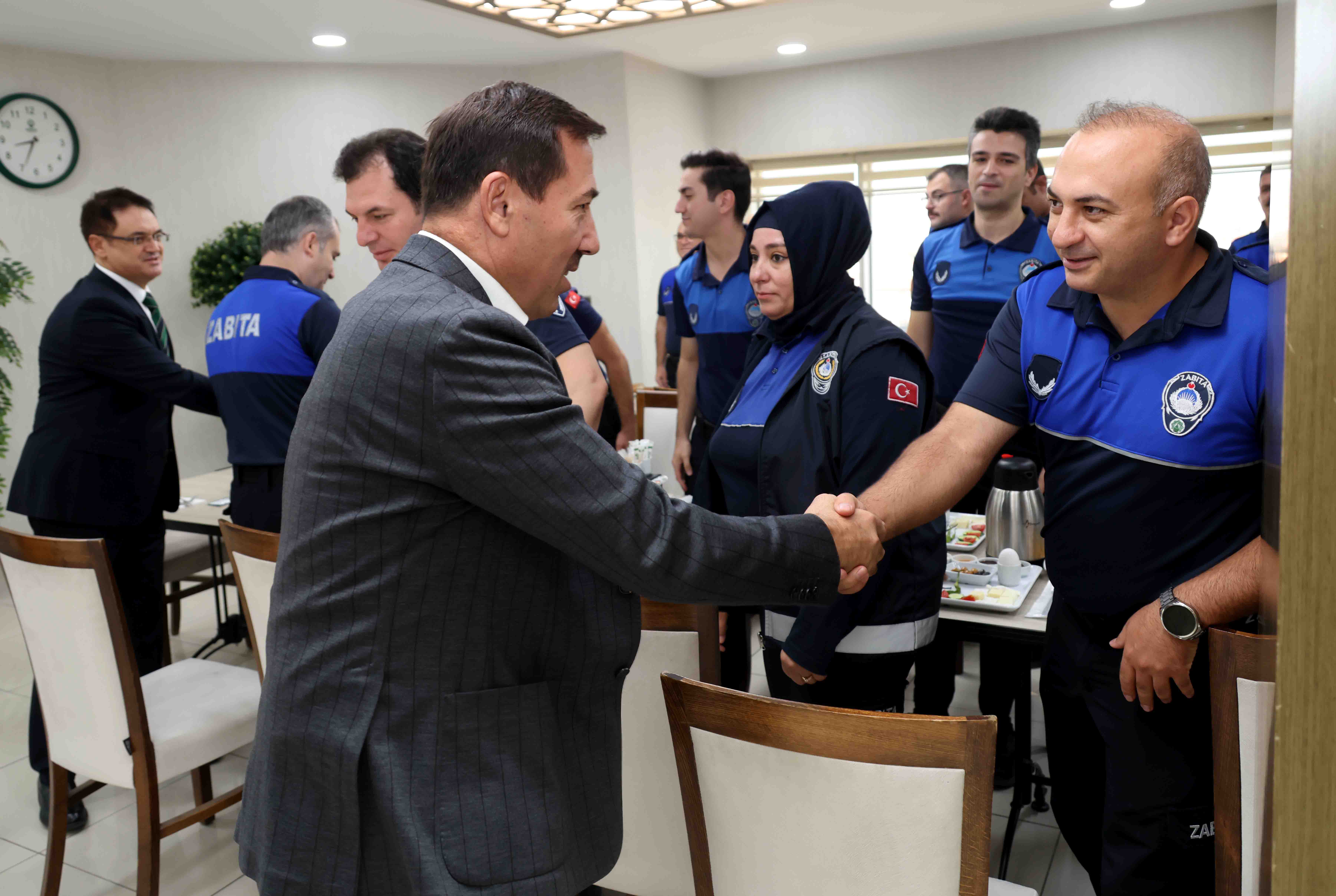 Karatay'da Zabıta Haftası'na Özel Buluşma 