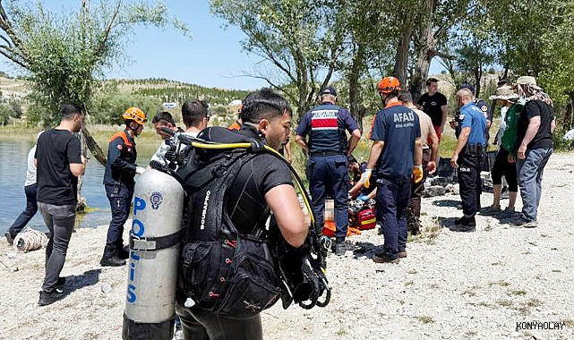 Olta teknesini kurtarmak isterken barajda can verdi