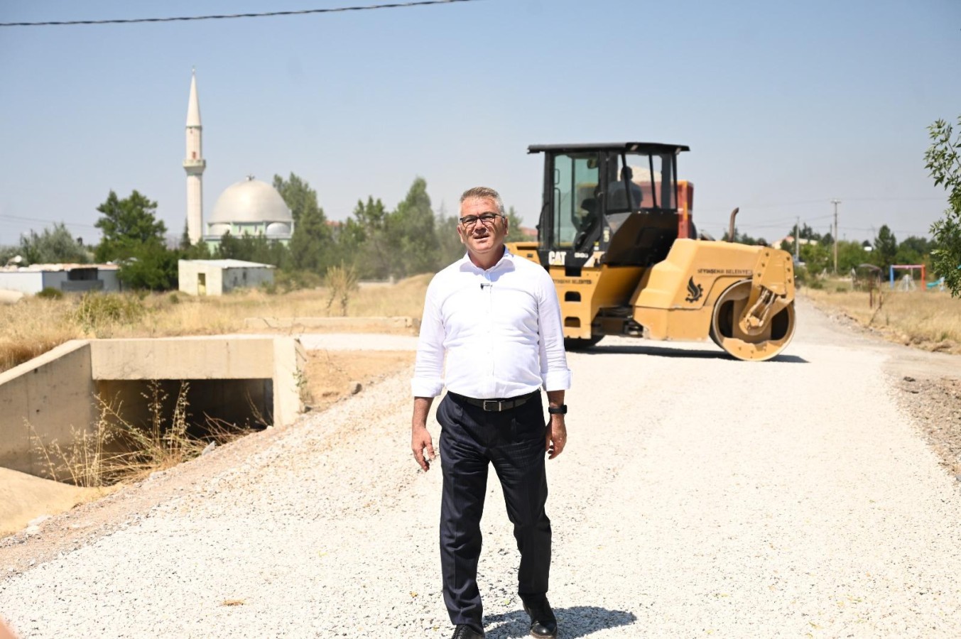 Seydişehir'de Ulukapı Mahallesi'ne 20 Bin Metrekare Soğuk Asfalt 