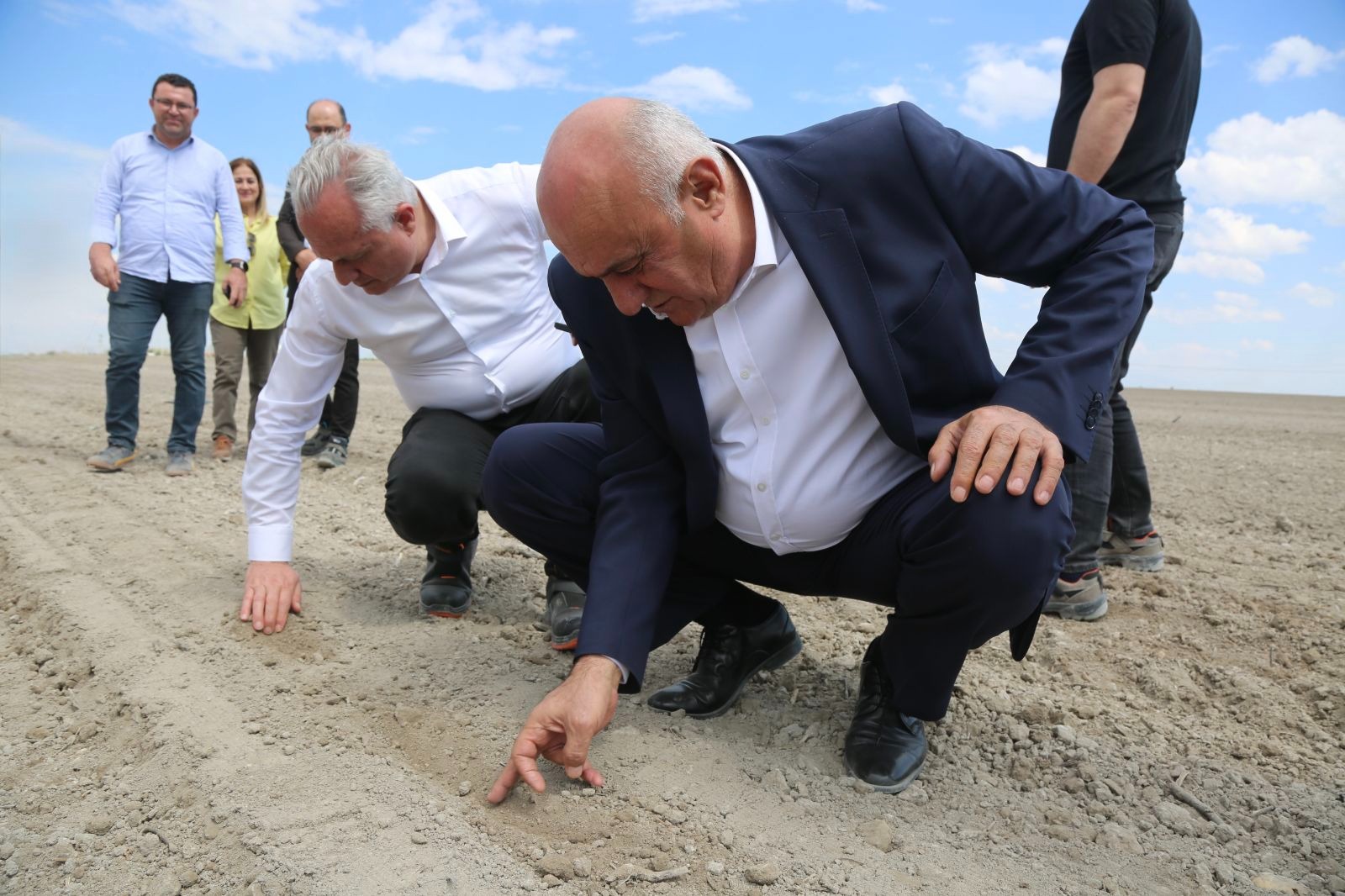 Başkan Erkoyuncu, Pancar Ekimine Start Verdi