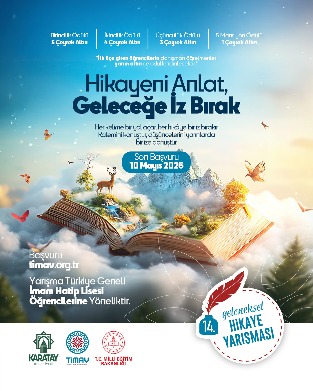 14. Geleneksel Hikaye Yarışması Başladı 