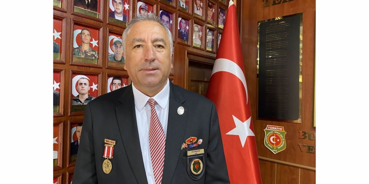 Başkan Ege ;"Gazilik, bedenin taşıdığı yaradan önce, yüreğin taşıdığı vatan sevgisidir."