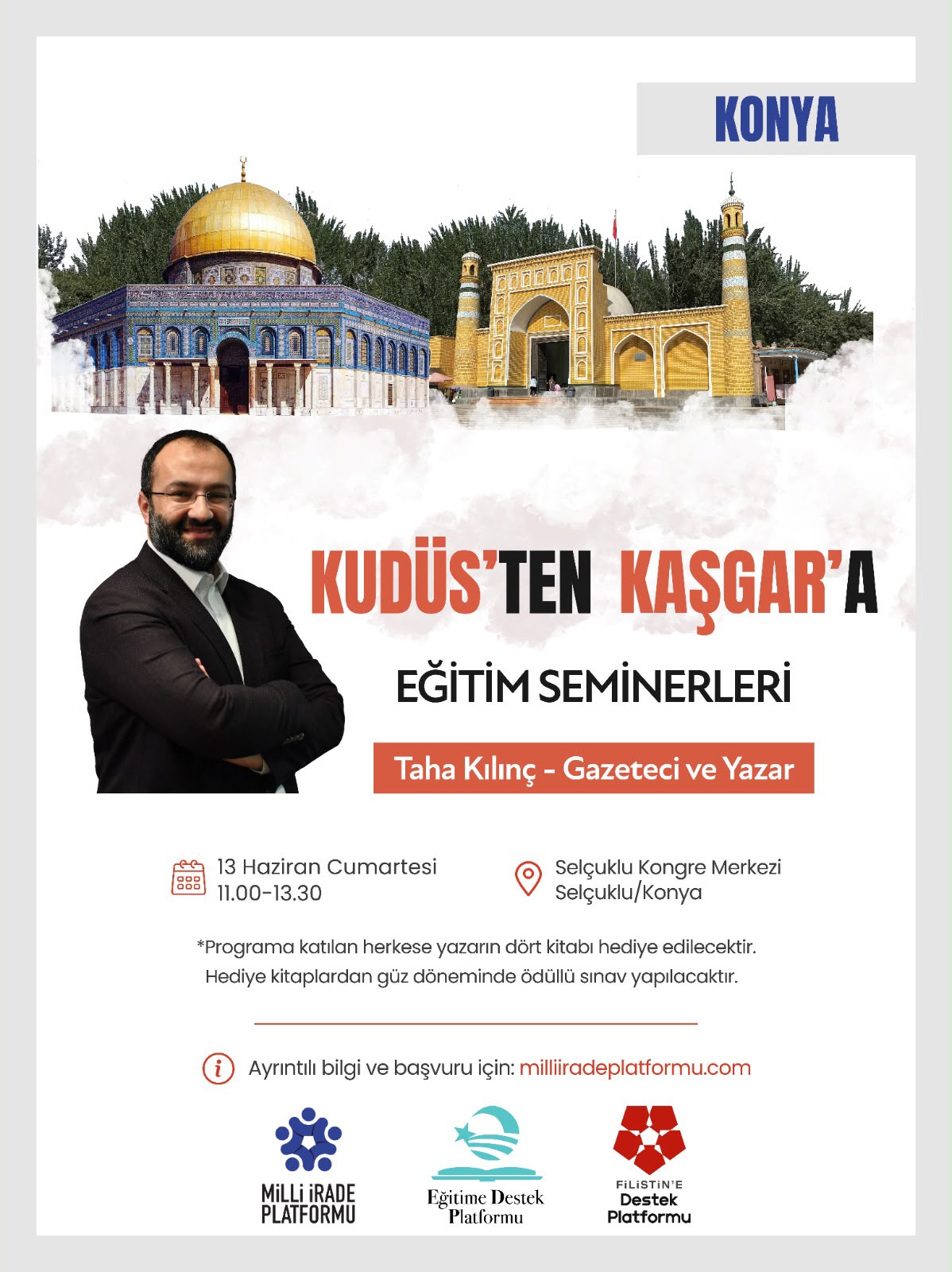 Kudüs’ten Kaşgar’a Kültür Yolculuğu Başlıyor: Konya Durağı 13 Haziran’da!