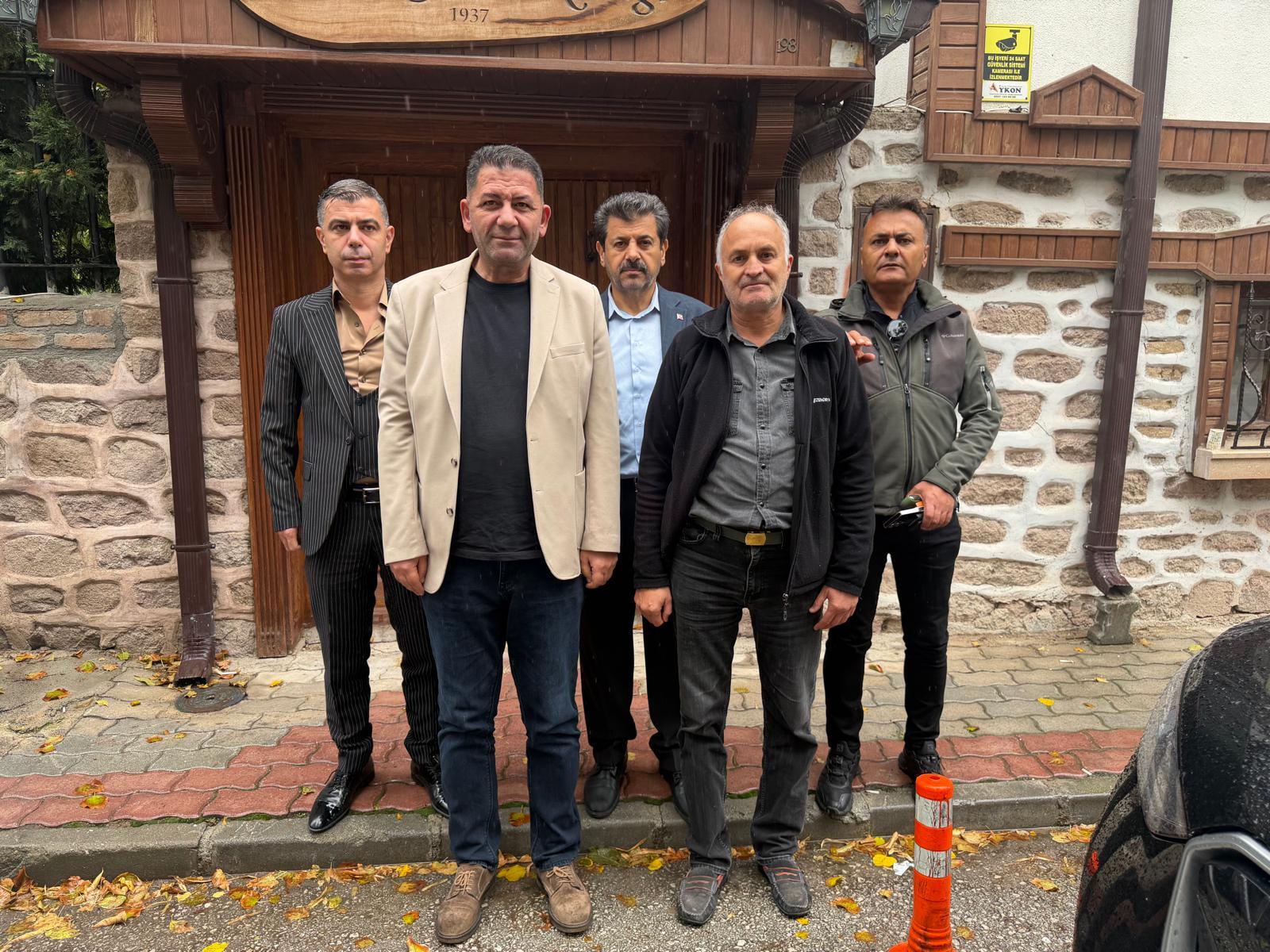 Yeni Medya Cemiyeti'nden Kemal Soylu'ya Başsağlığı Ziyareti