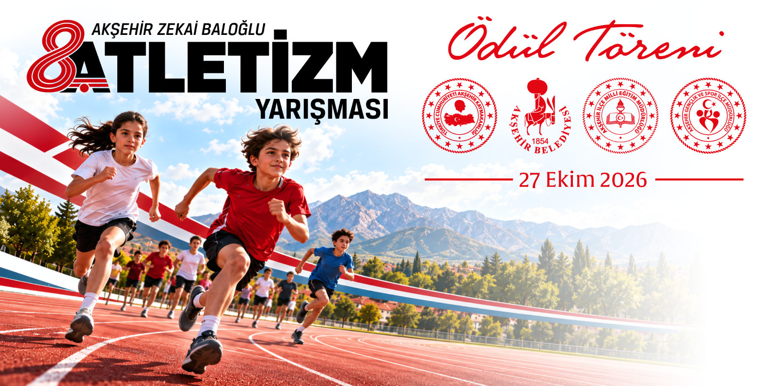 8.Akşehir Zekai Baloğlu Atletizm Yarışması Başlıyor!