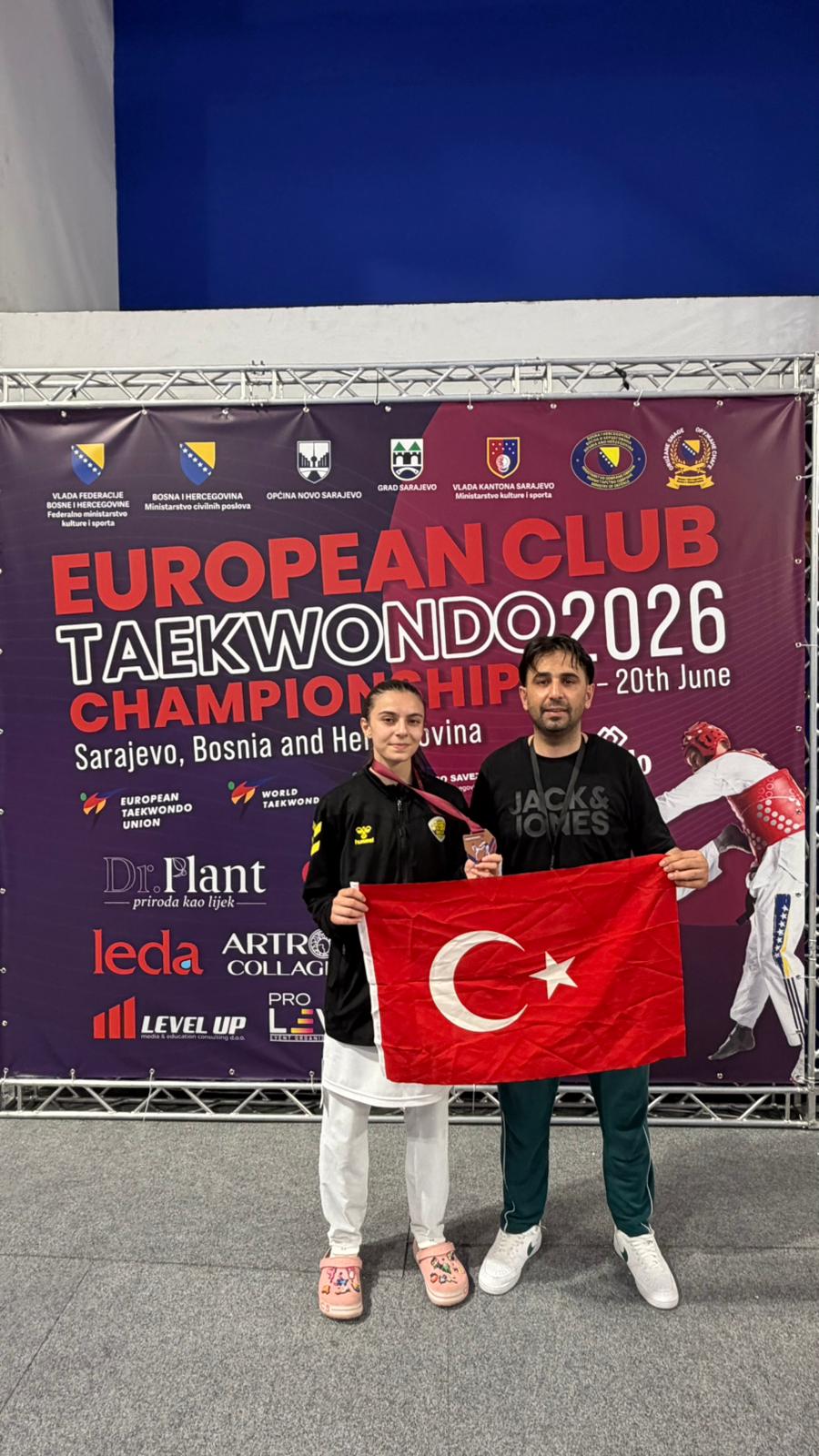 Konya Büyükşehir Belediyesporlu Emine Rana Adıgüzel Avrupa Üçüncüsü Oldu