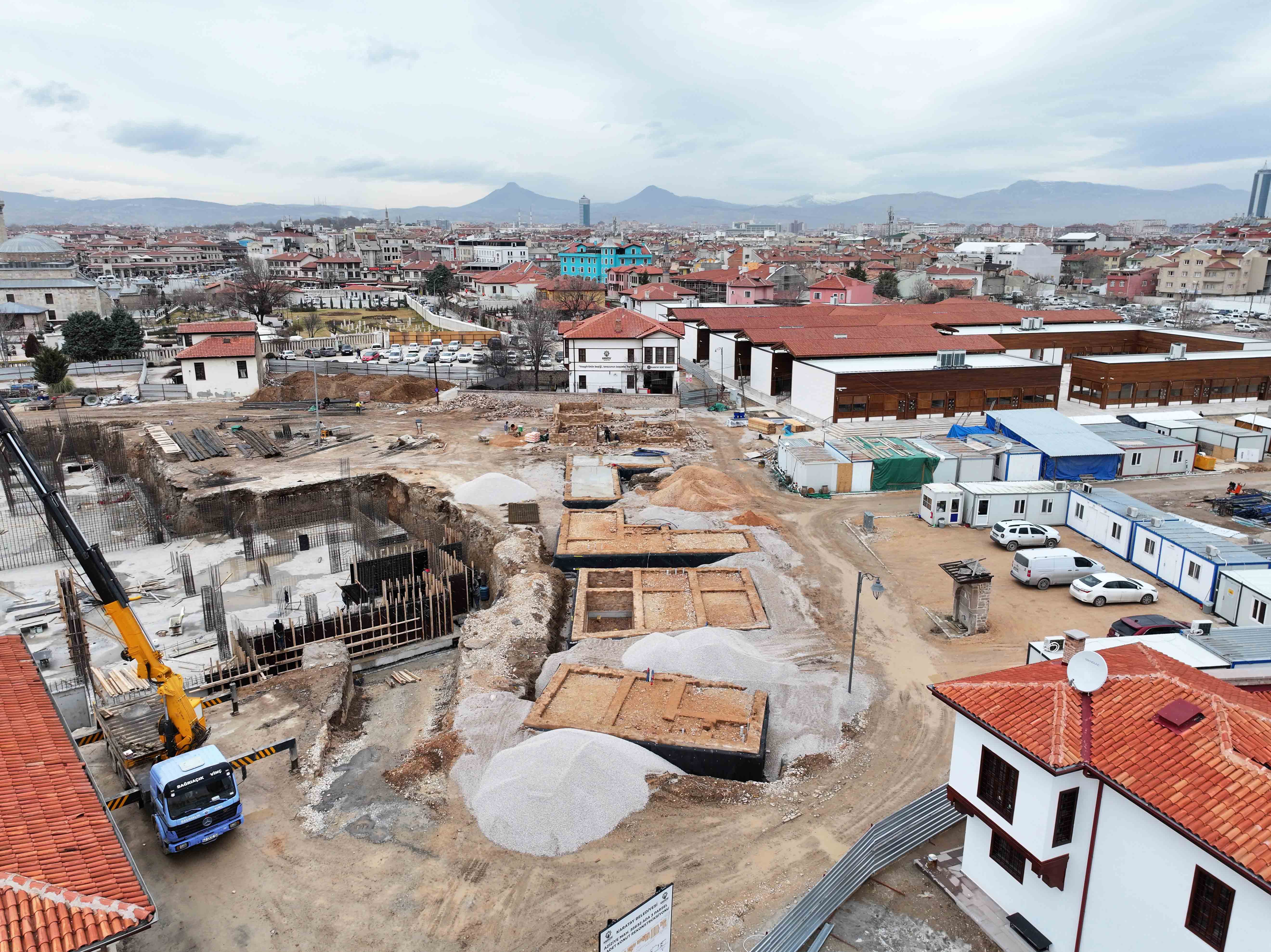 Karatay'da  6 Tescilli Tarihi Yapı Yeniden İhya Ediliyor