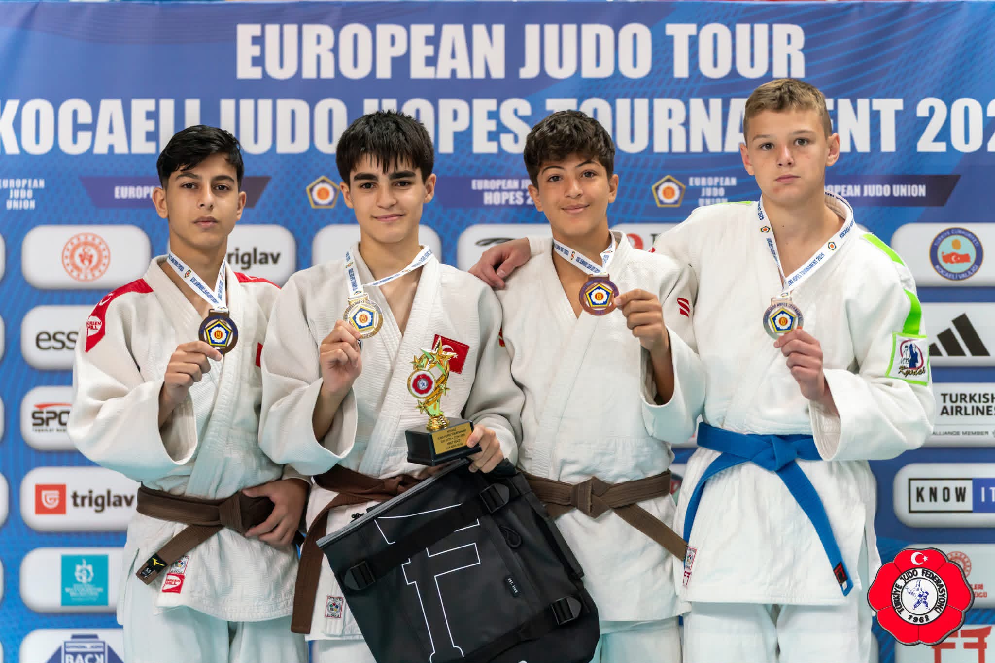 Konya Büyükşehir Minikler Avrupa Judo Kupası'nı 3 Madalya İle Taçlandırdı 