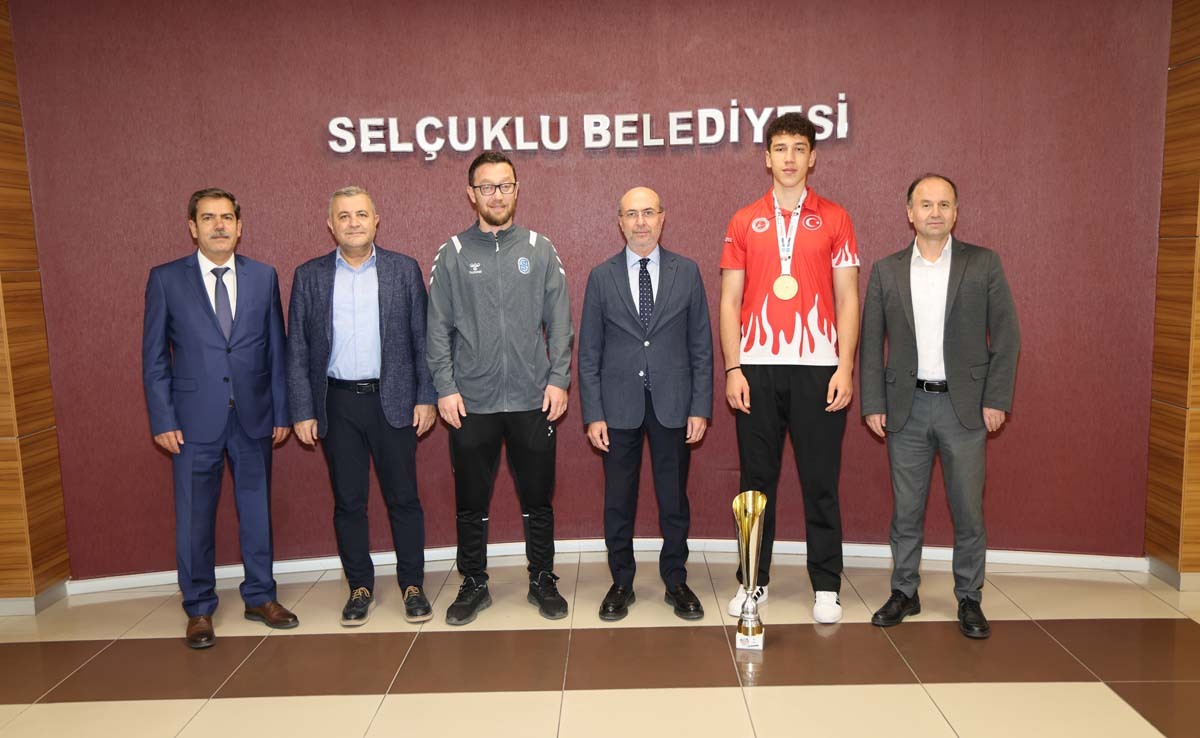 Selçuklu’nun Milli Gururları Başkan Pekyatırmacı’nın Konuğu Oldu