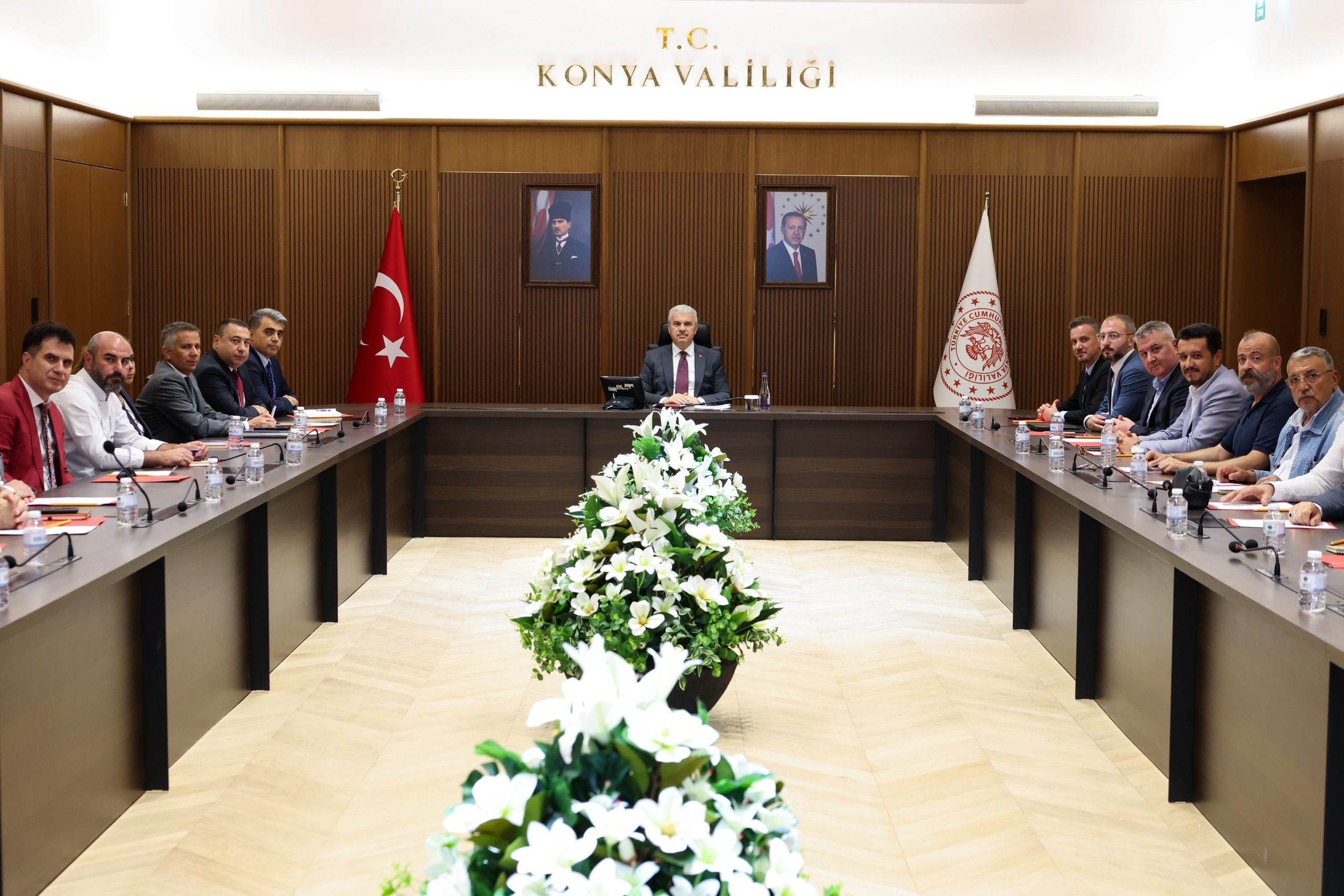 Turizm Geliştirme Ajansı Toplantısı, Vali İbrahim Akın Başkanlığında Gerçekleştirildi