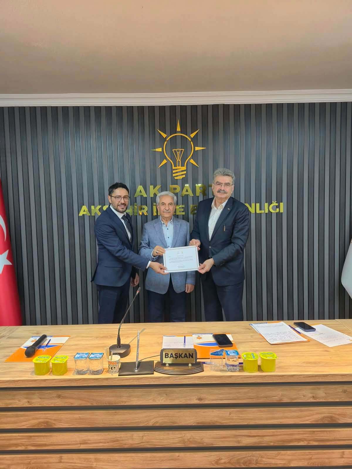 AK Parti Akşehir İlçe Teşkilatı’nda Vefa ve Birlik Vurgusu