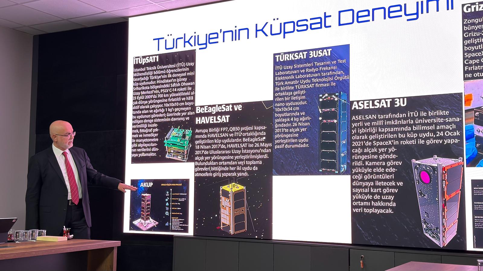 Konya Büyükşehir Belediyesi’nde “PUHU” Uydu Heyecanı