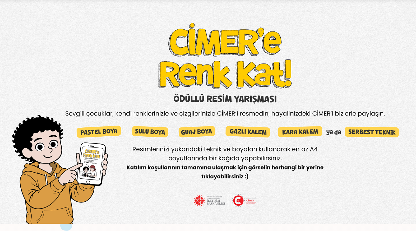 CİMER’den Ödüllü Resim Yarışması