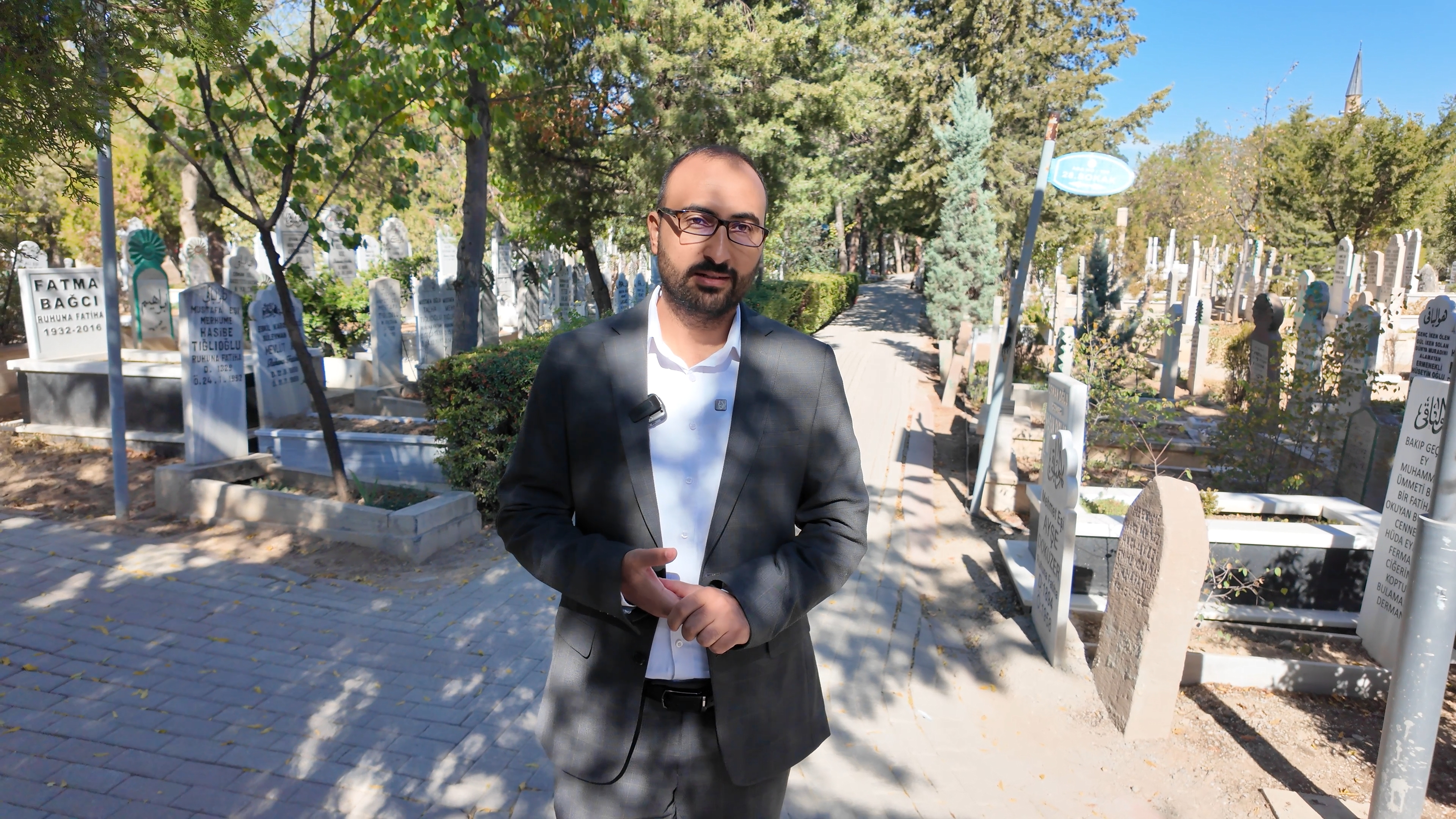 Gazze'de Zulüm 2.Yılında Konya'da Sessizlerin Sesi Üçler Mezarlığı'ndan Yükseldi