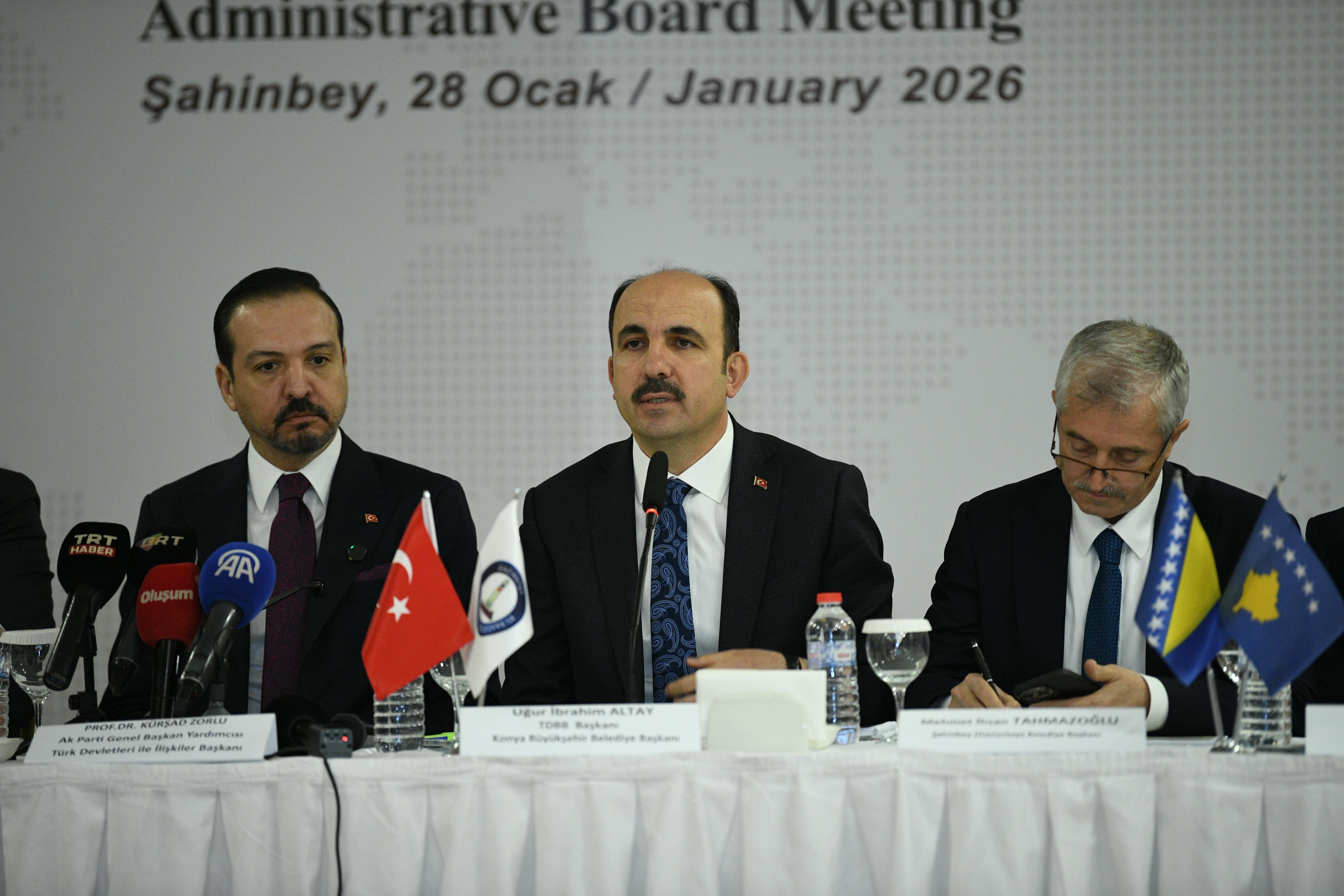 TDBB Yönetim Kurulu Toplantısı Ak Parti Genel Başkan Yardımcısı Zorlu’nun Katılımıyla Yapıldı