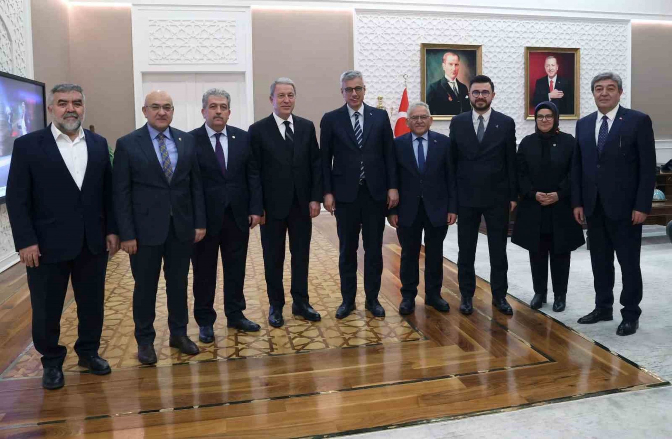 AK Parti heyetinden, Sağlık Bakanı Memişoğlu’na ziyaret