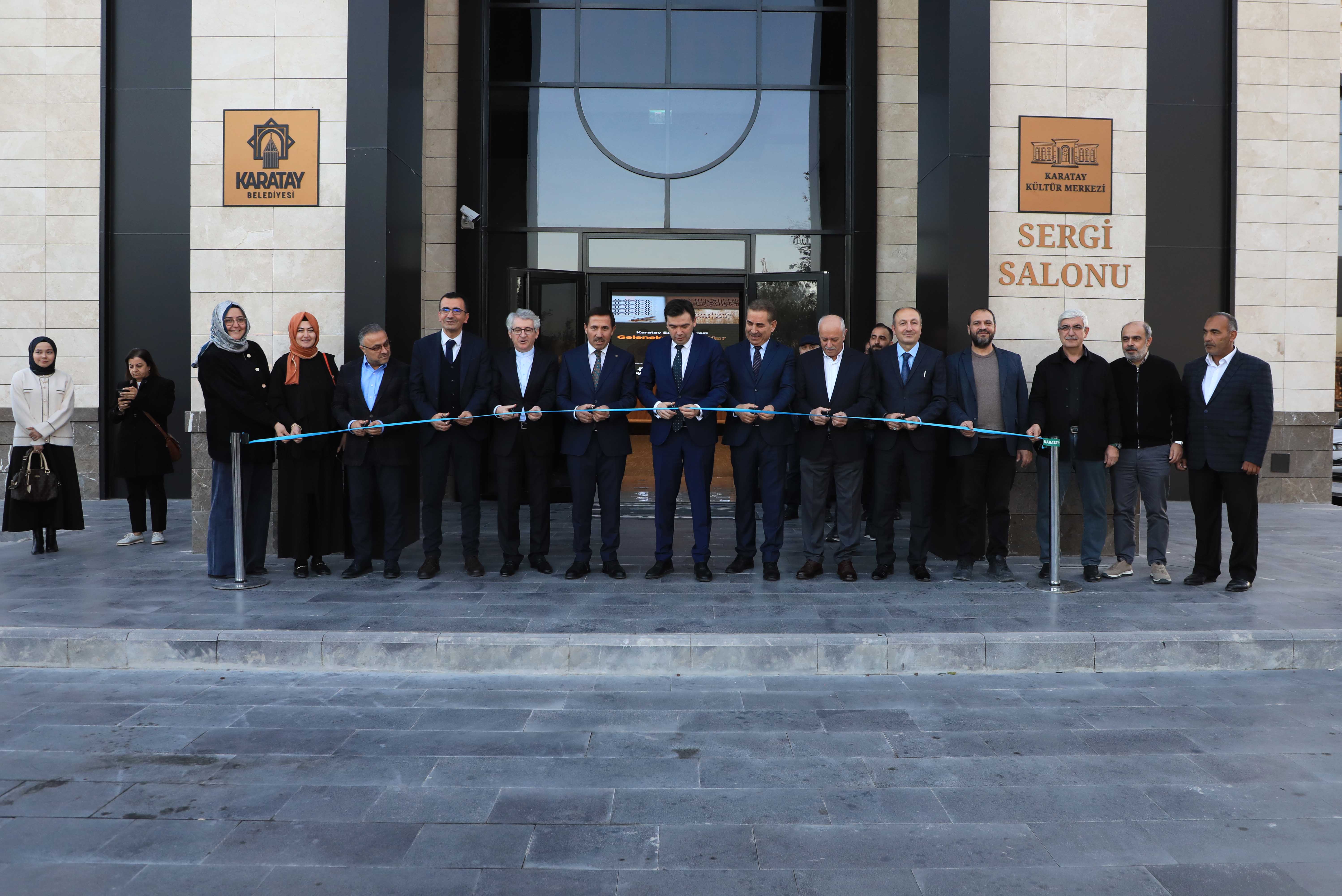 Karatay Sanat Merkezi Sergisi Açıldı