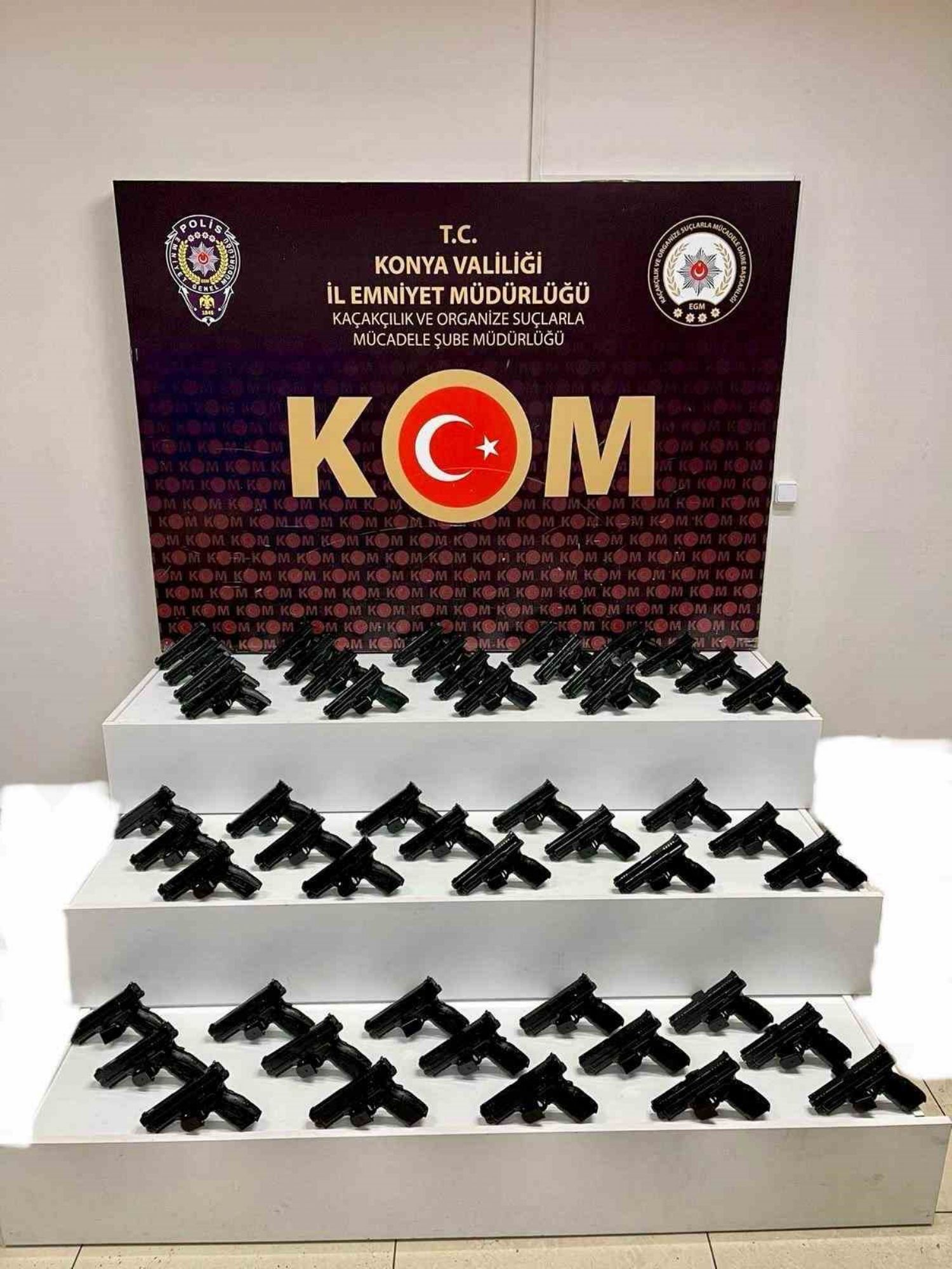 Konya’da kaçakçılık operasyonu: 41 gözaltı