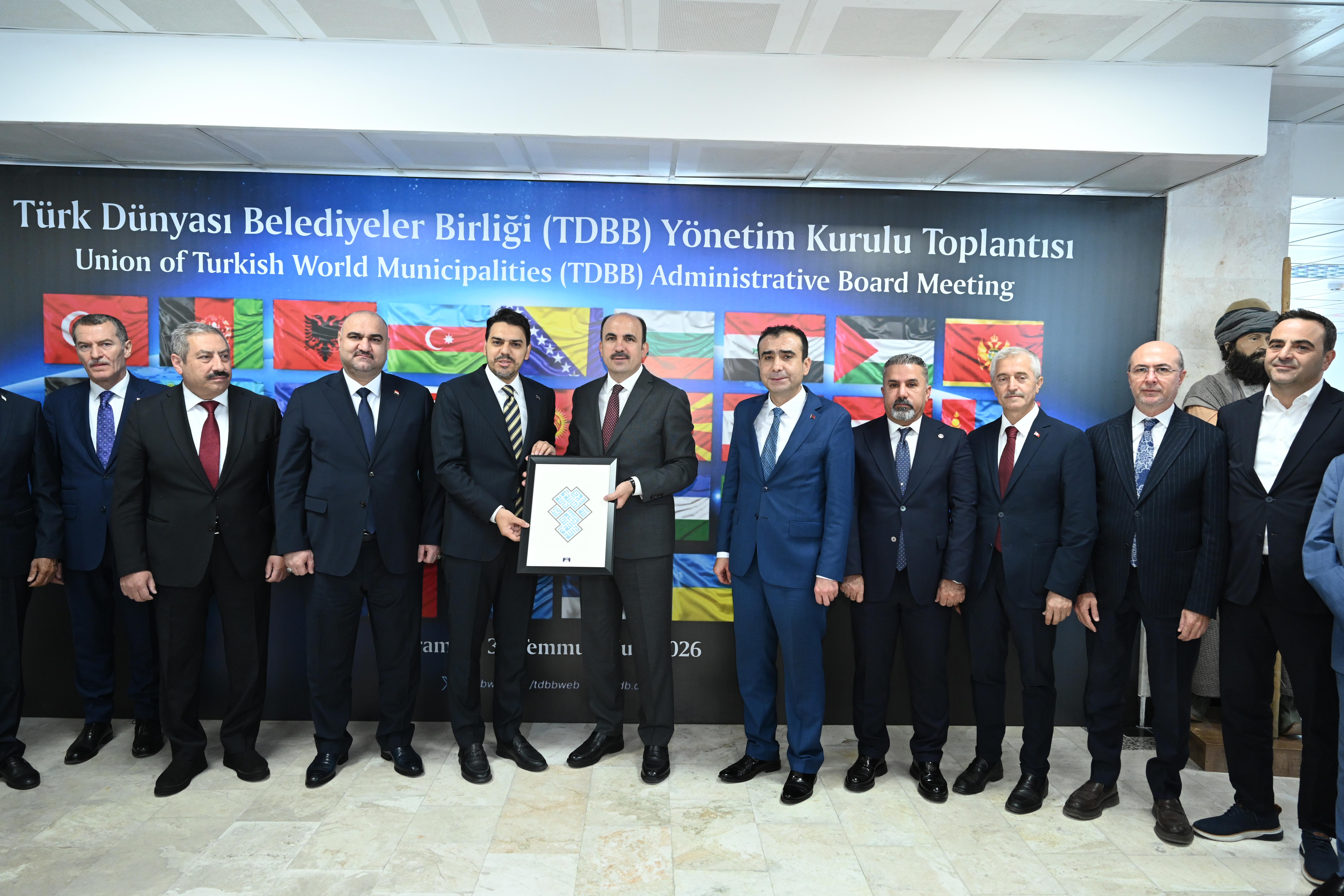 TDBB Başkanı Altay: “Kerkük, Türk Dünyası Belediyeler Birliği’nin Resmi Üyesi Oldu”