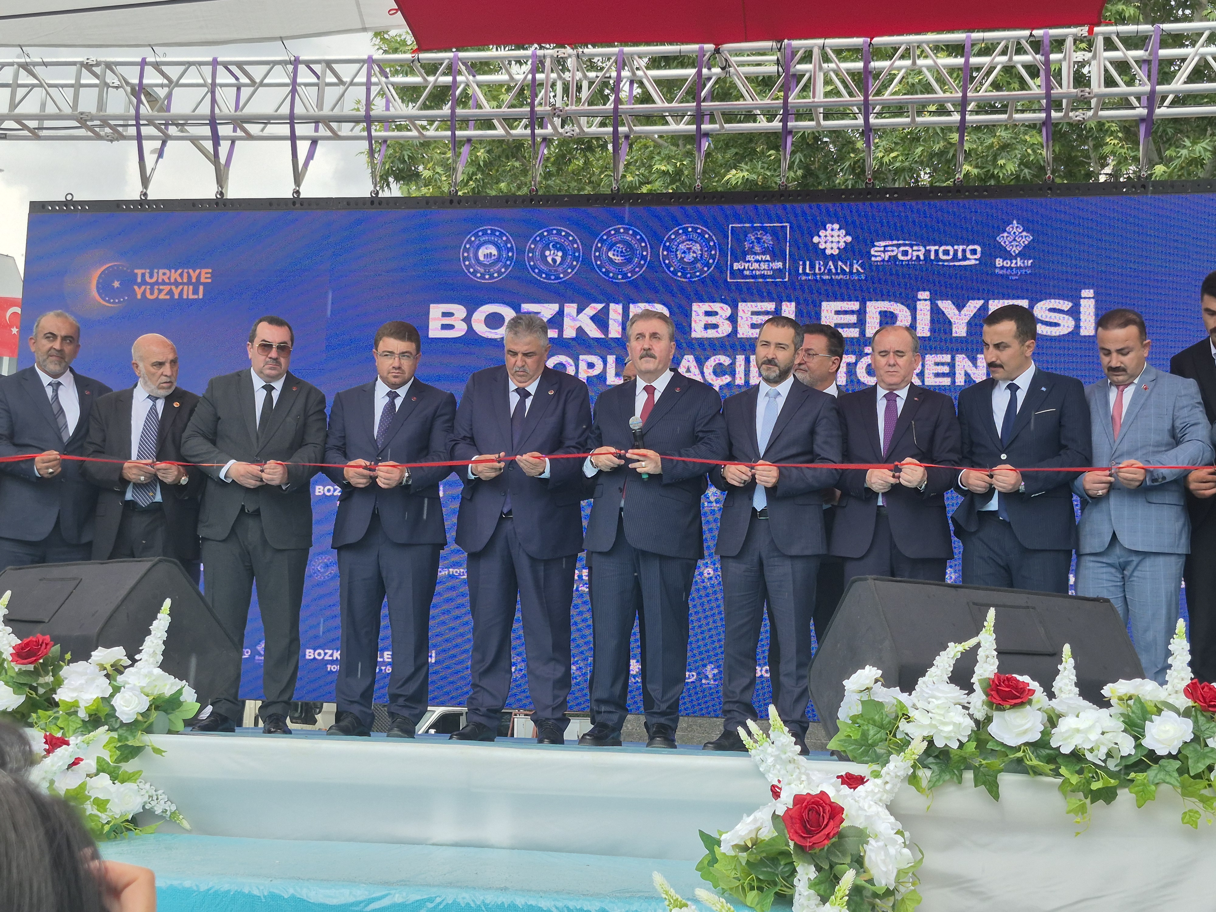 Bozkır'da Milyonluk Yatırımların Toplu Açılışı Gerçekleşti