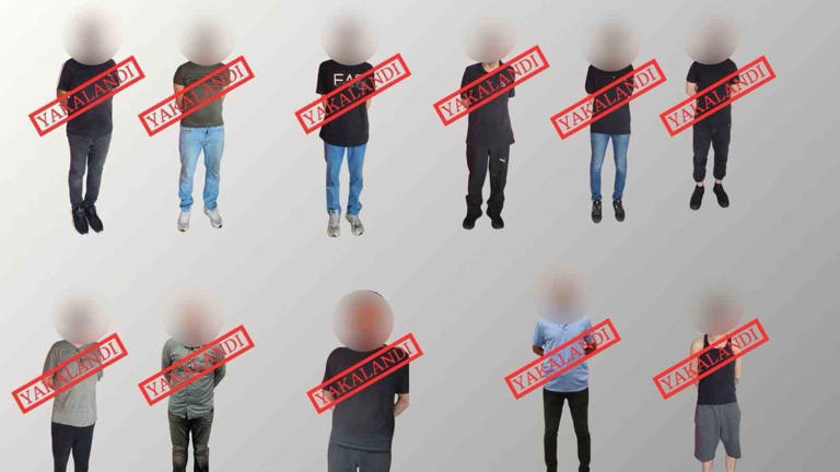 Kırmızı bültenle aranan 6, ulusal seviyede aranan 5 suçlu Türkiye’ye getirildi
