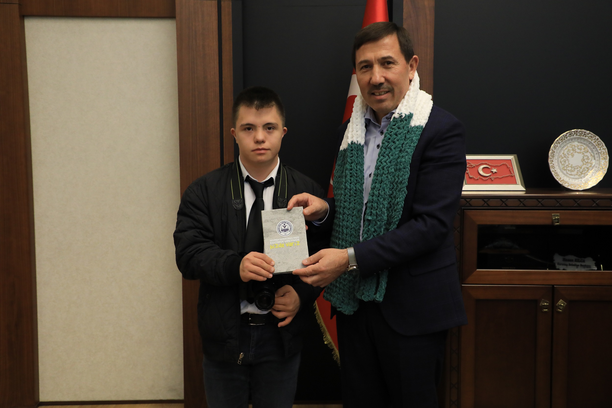 Karatay Özel Eğitim Meslek Okulu Öğrencilerinden Anlamlı Ziyaret