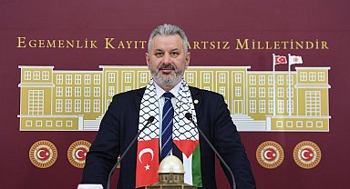 TBMM İdare Amiri Turan: "Siyonistlere anladıkları dilden cevap verilmedikçe anlaşılan bu vahşet durmayacak"