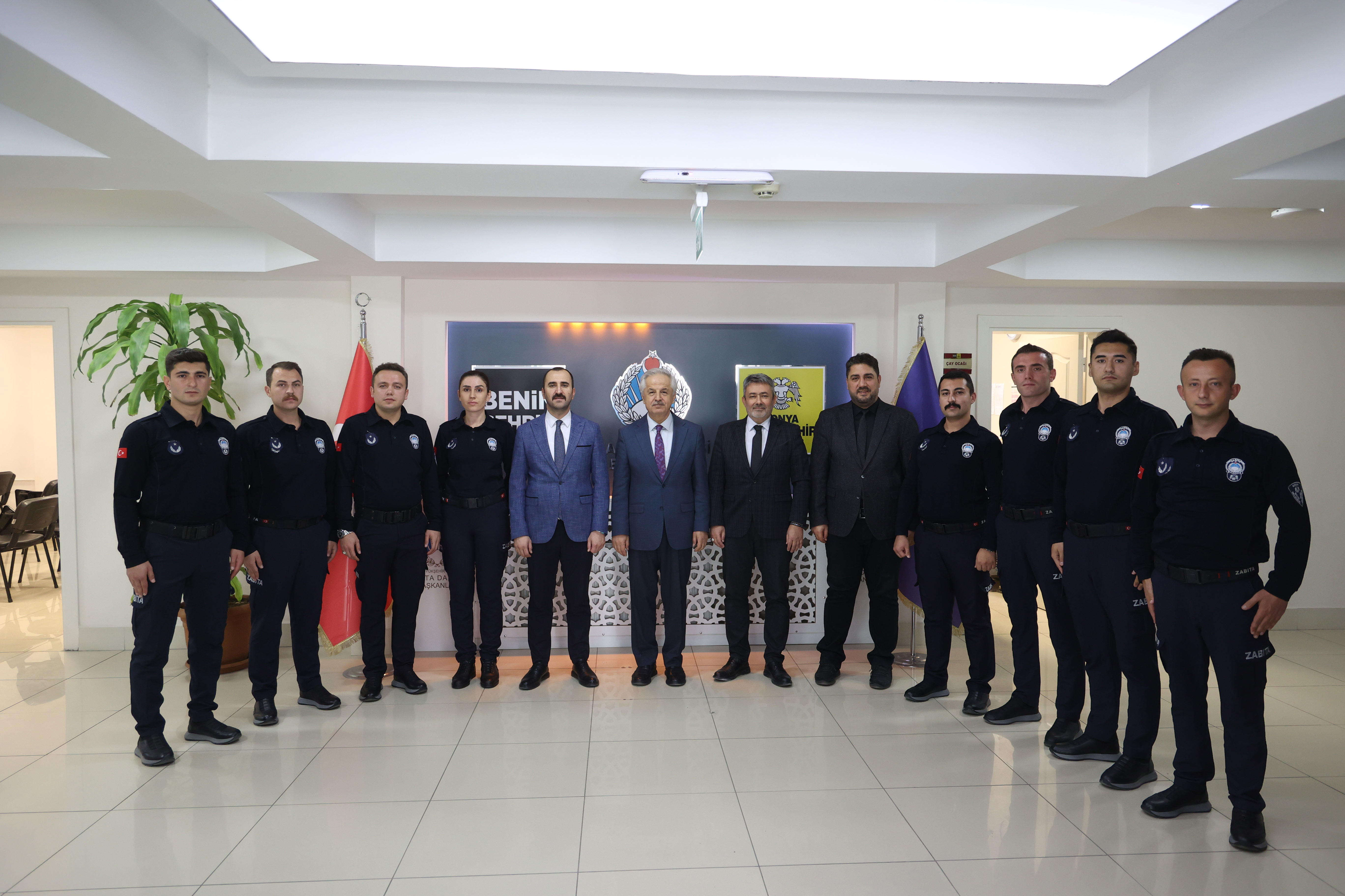 Büyükşehir’de Zabıta Komiserliği Sınavını Kazanan Personeller Göreve Başladı