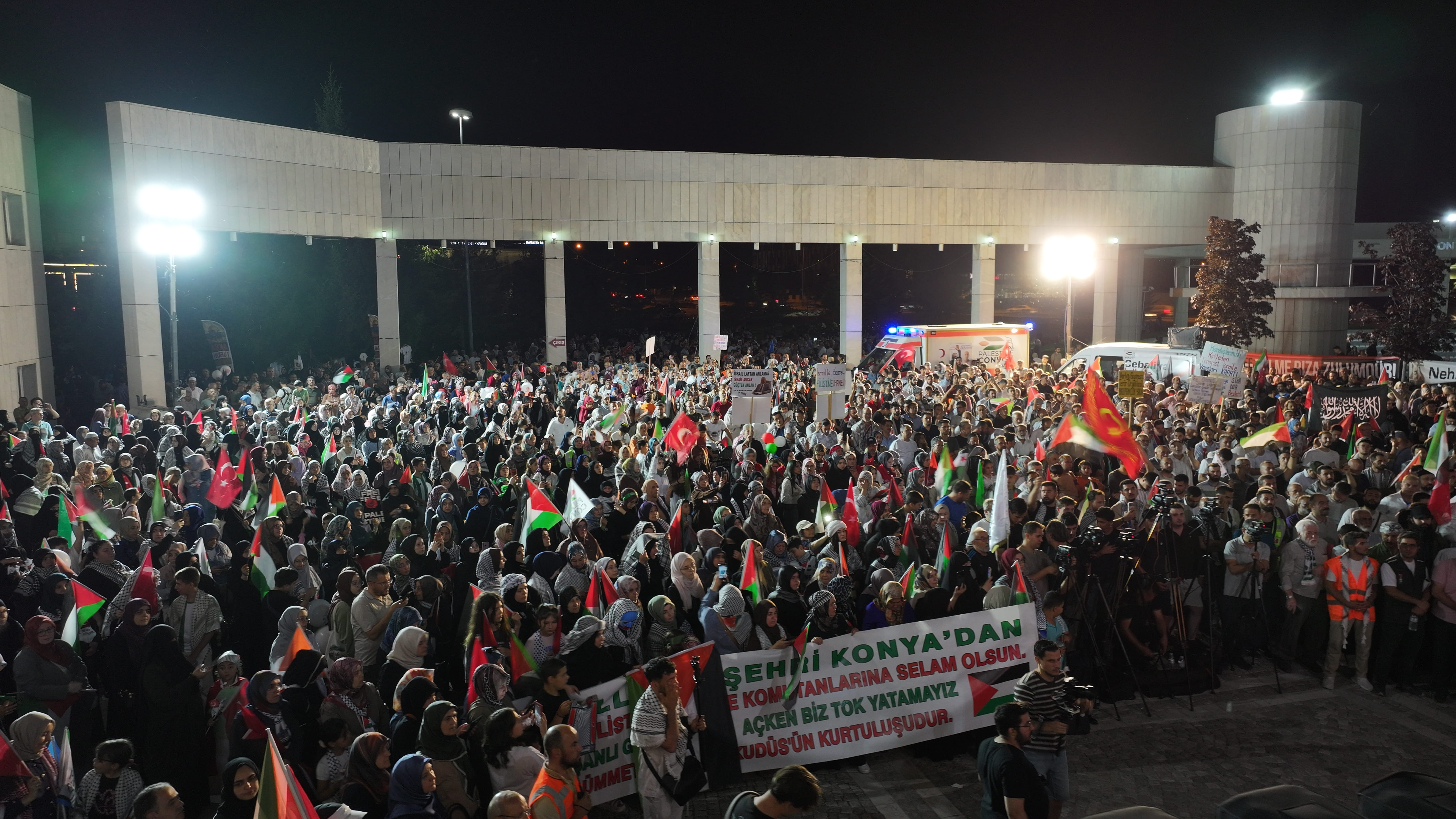 Başkan Kılca Uluslararası Filistin Mitingi'ne Katıldı 