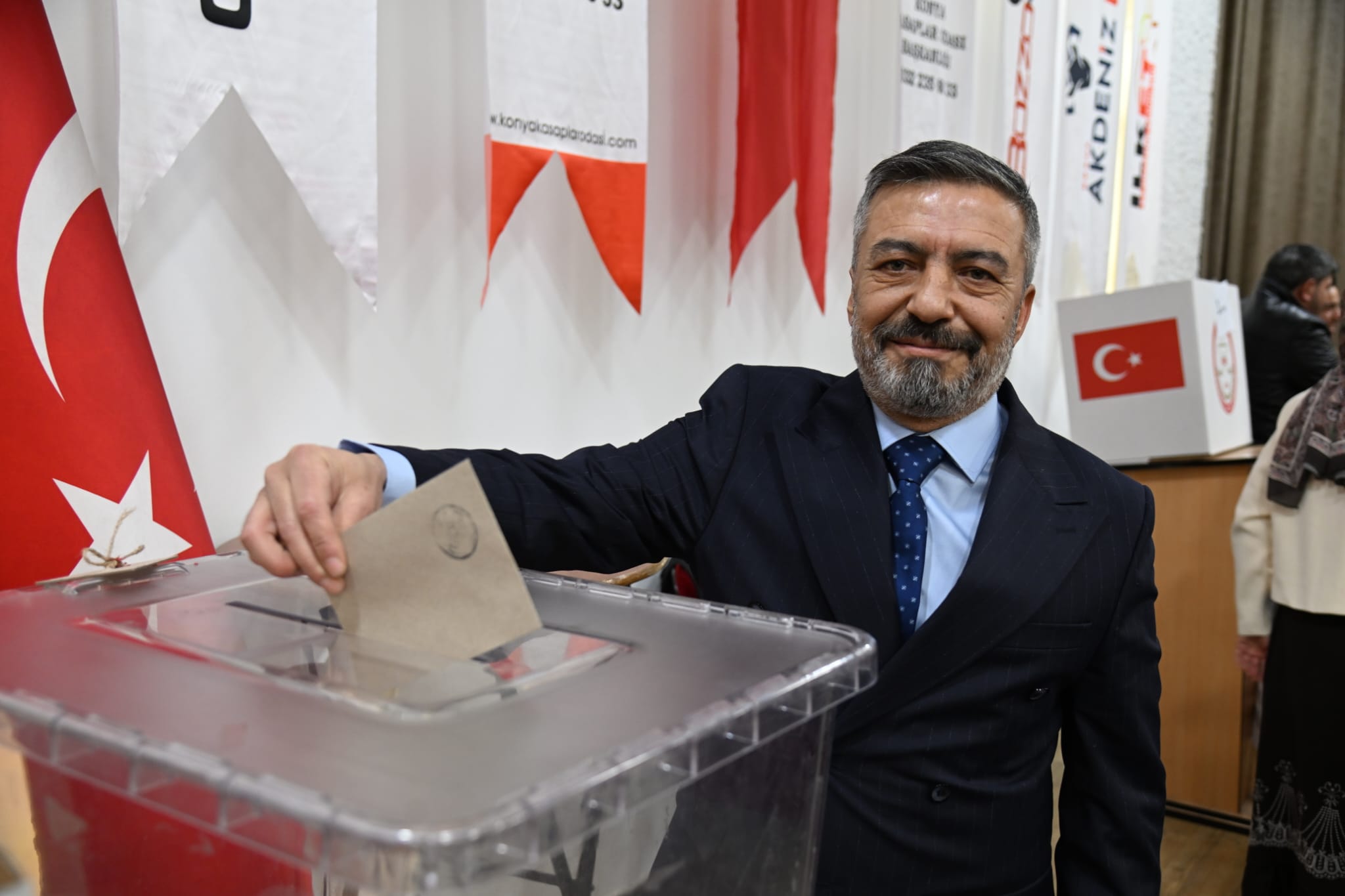 Konya Kasaplar Odası'nda Davut Balbaloğlu Güven Tazeledi