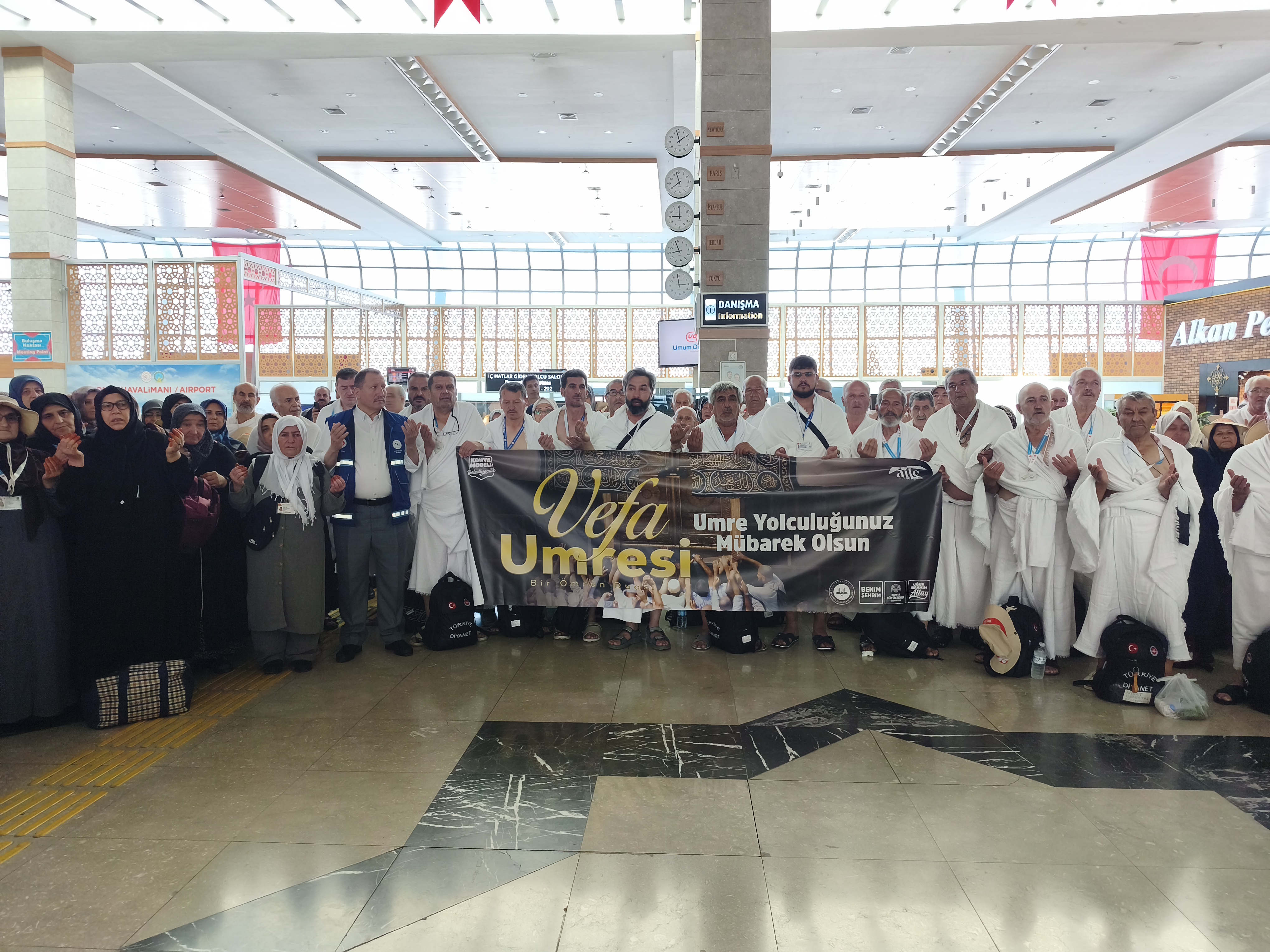  “Vefa Umresi” Projesinde İlk Kafile Yola Çıktı
