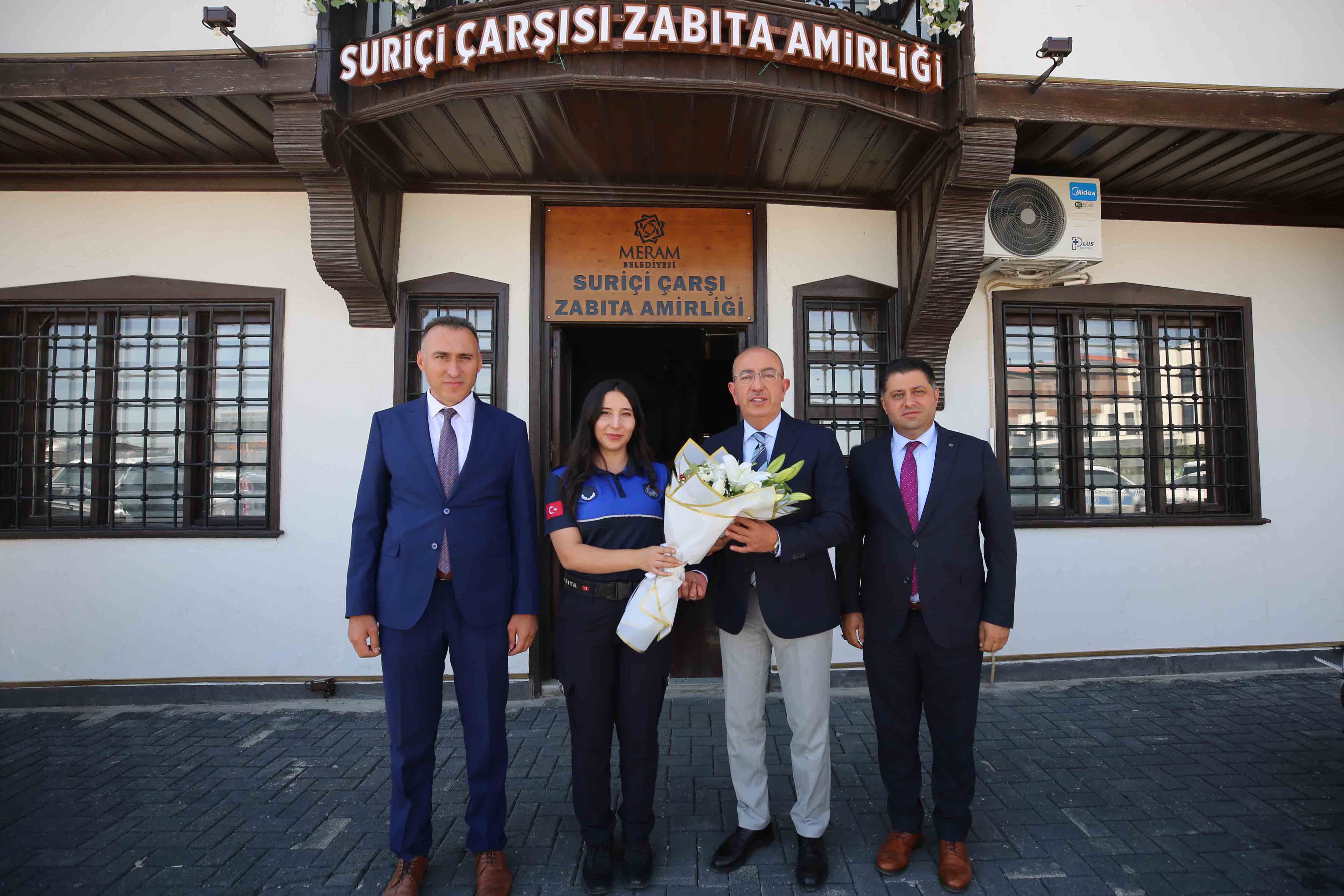 Başkan Kavuş, Meram Zabıta Personeli İle Bir Araya Geldi 