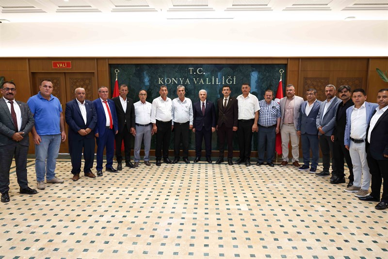 Vali İbrahim Akın, Muhtarlarla Bir Araya Geldi