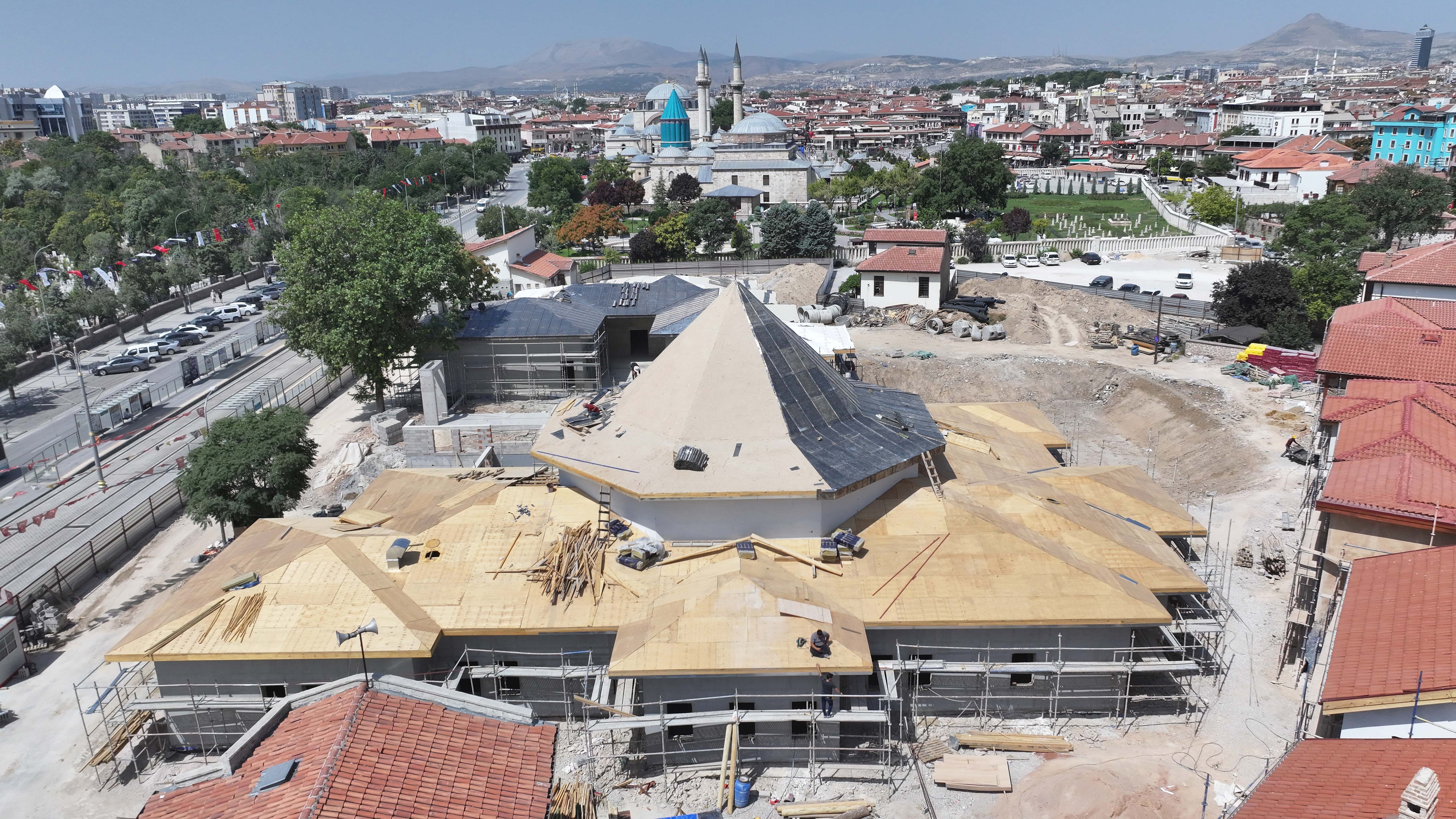 Mevlevi Dergâhı'nın Yüzde 45'lik Bölümü Tamamlandı 