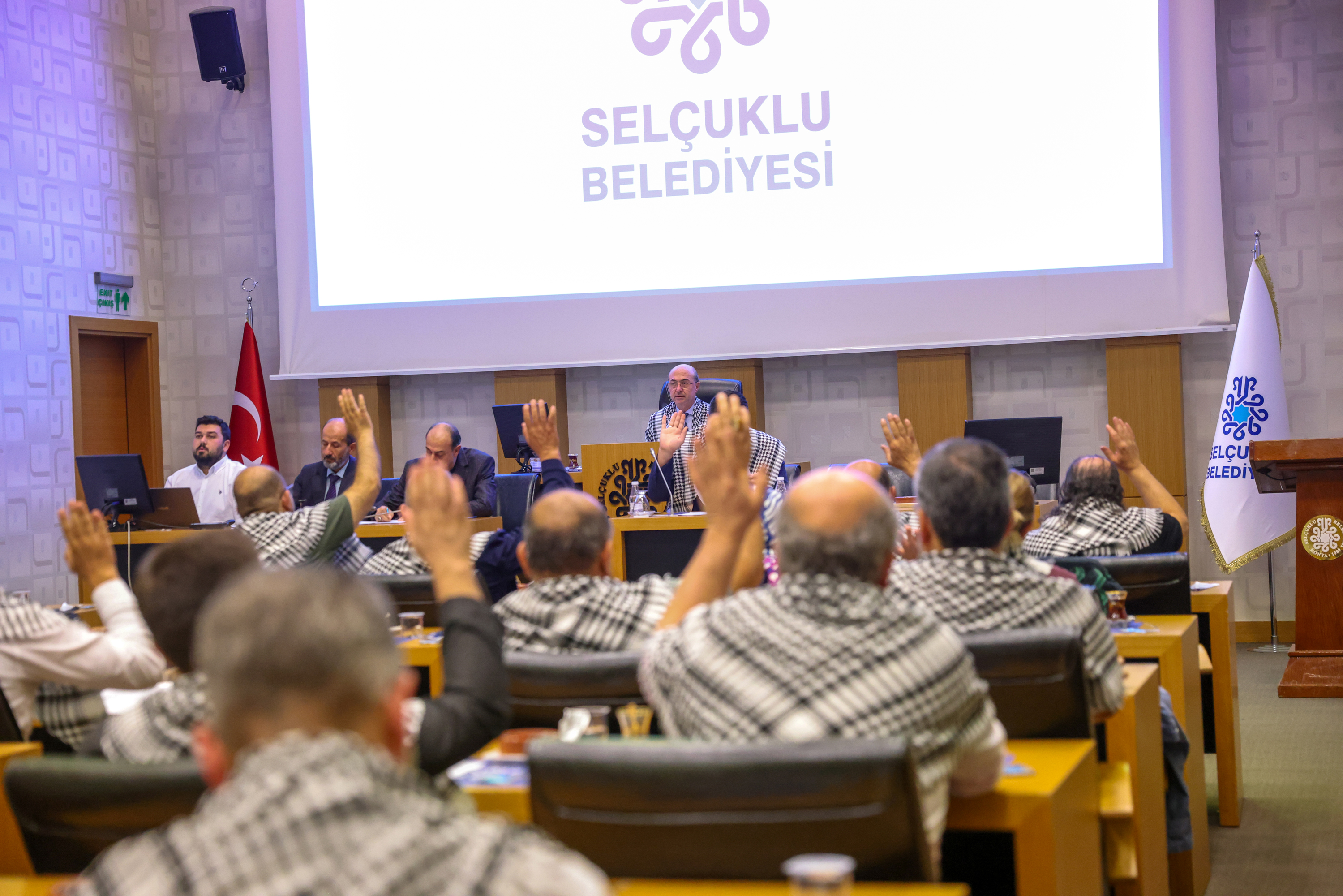 Selçuklu Belediye Meclisi'nden Filistin ve Gazze'ye Tam Destek
