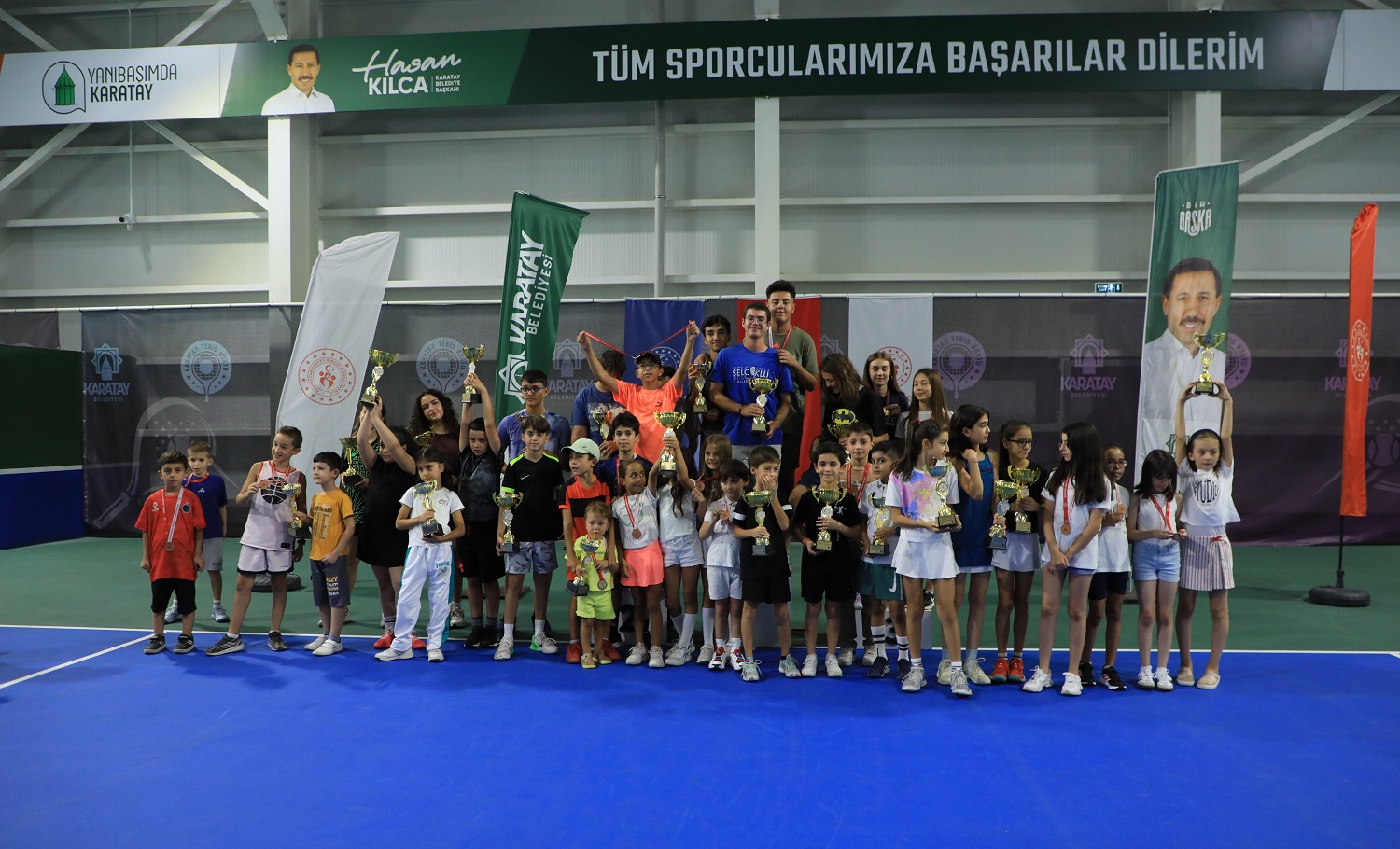 Karatay'da Şampiyonlar Belli Oldu