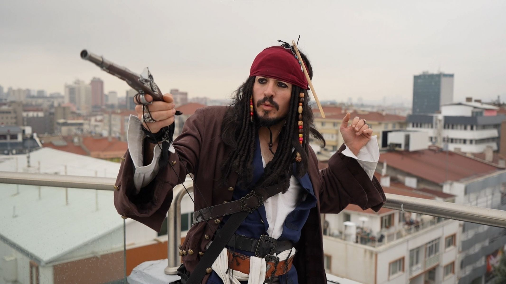  Ankaralı Jack Sparrow oyun havasıyla coşturdu 