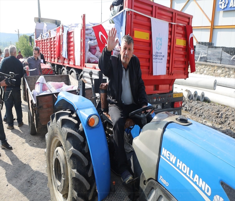 Kocaeli'de 7 bin çiftçiye yüzde 50 hibeli 2 bin ton gübre dagitildiSengül Azbay