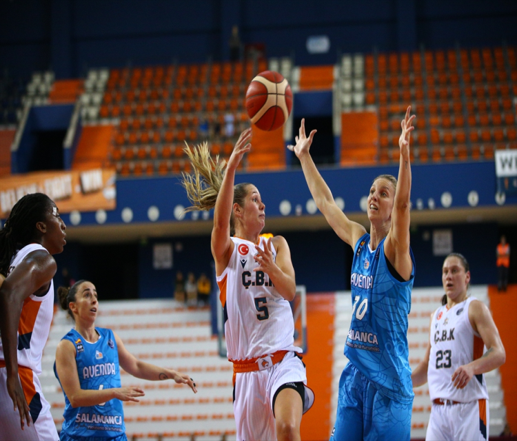 Basketbol: FIBA Kadinlar Avrupa LigiSezgin Pancar- ÇBK Mersin: 77 - Perfumerias Avenida: 82